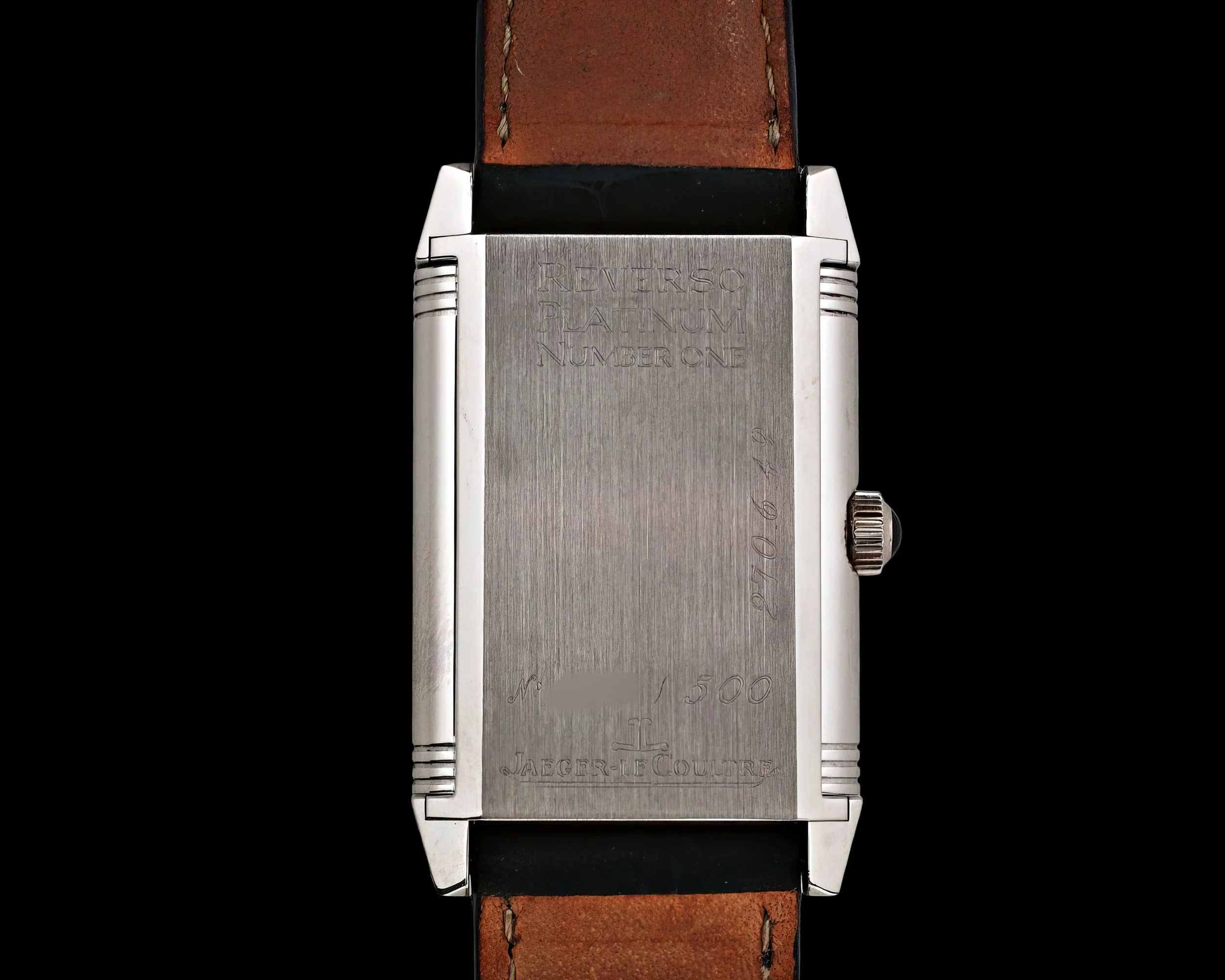 Jaeger-LeCoultre Reverso Platinum Number One 270.6.49