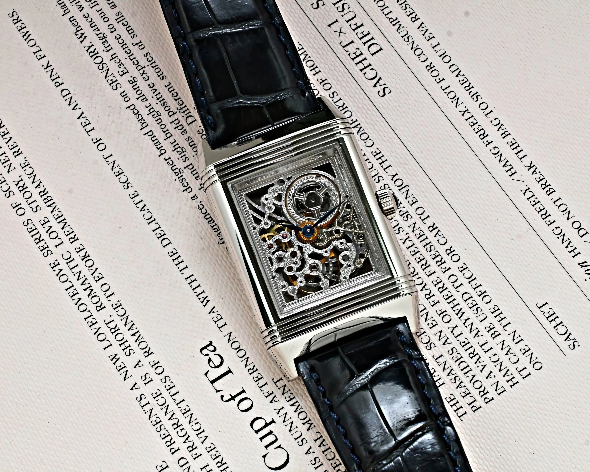 Jaeger-LeCoultre Reverso Platinum Number One 270.6.49