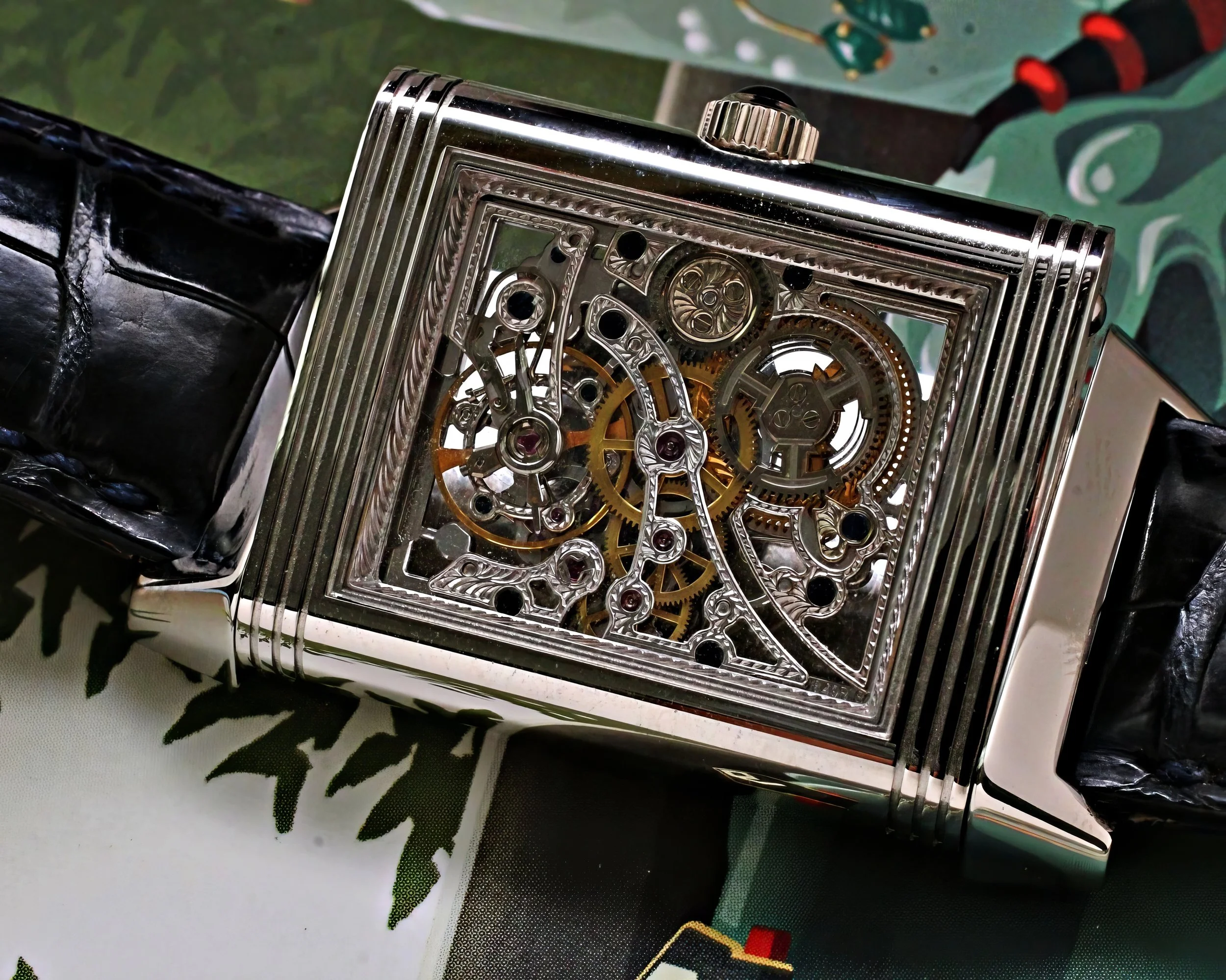 Jaeger-LeCoultre Reverso Platinum Number One 270.6.49