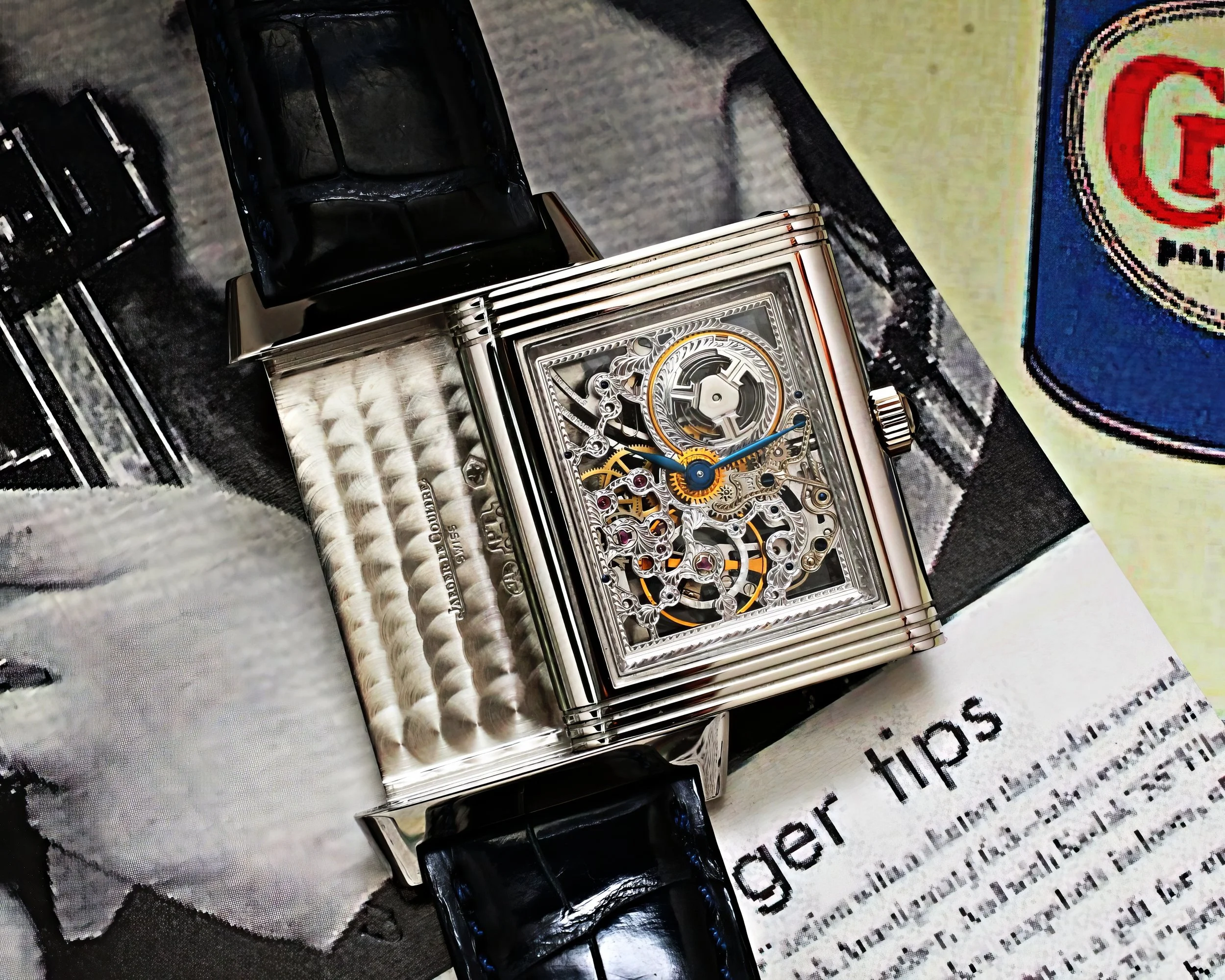 Jaeger-LeCoultre Reverso Platinum Number One 270.6.49