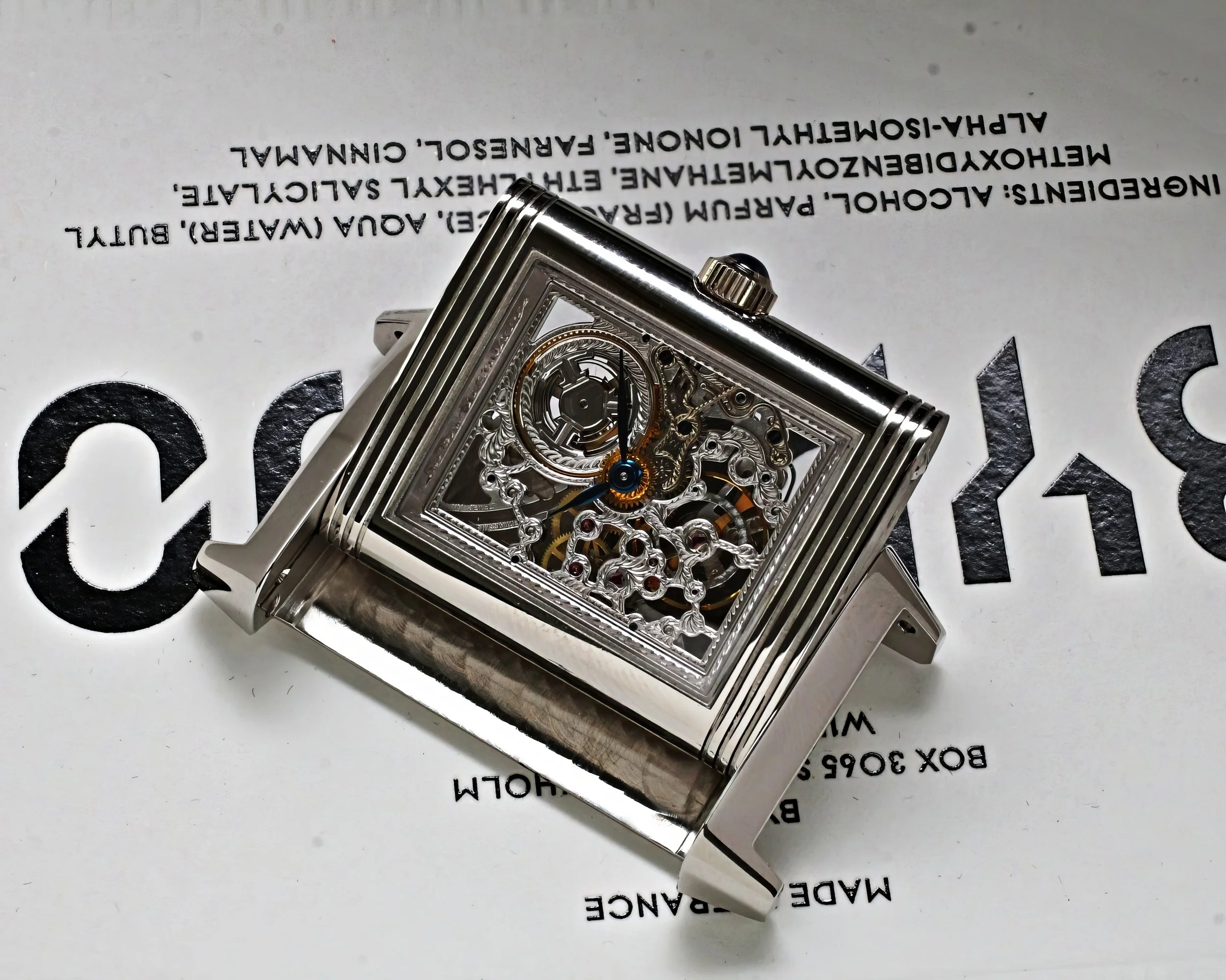 Jaeger-LeCoultre Reverso Platinum Number One 270.6.49