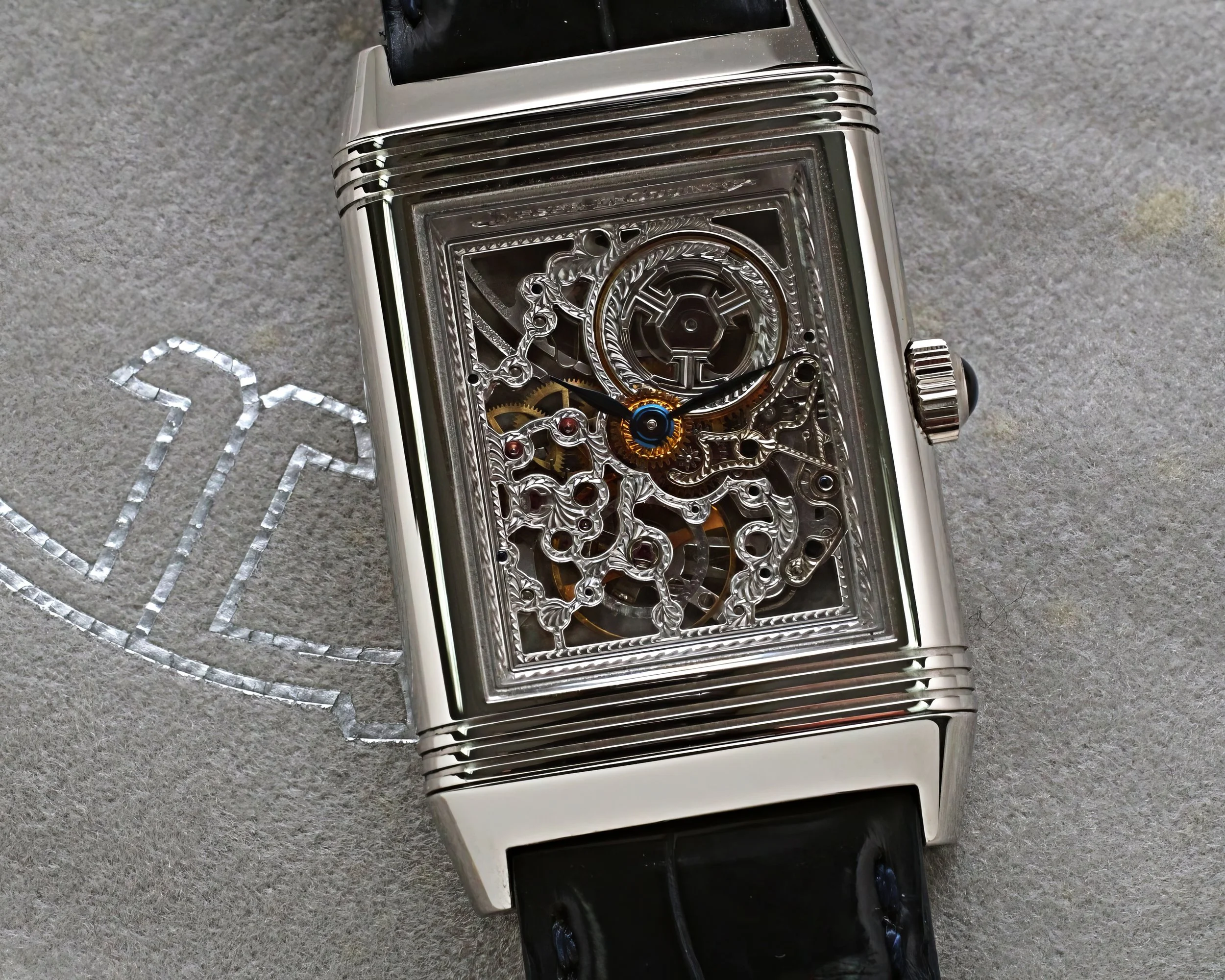 Jaeger-LeCoultre Reverso Platinum Number One 270.6.49