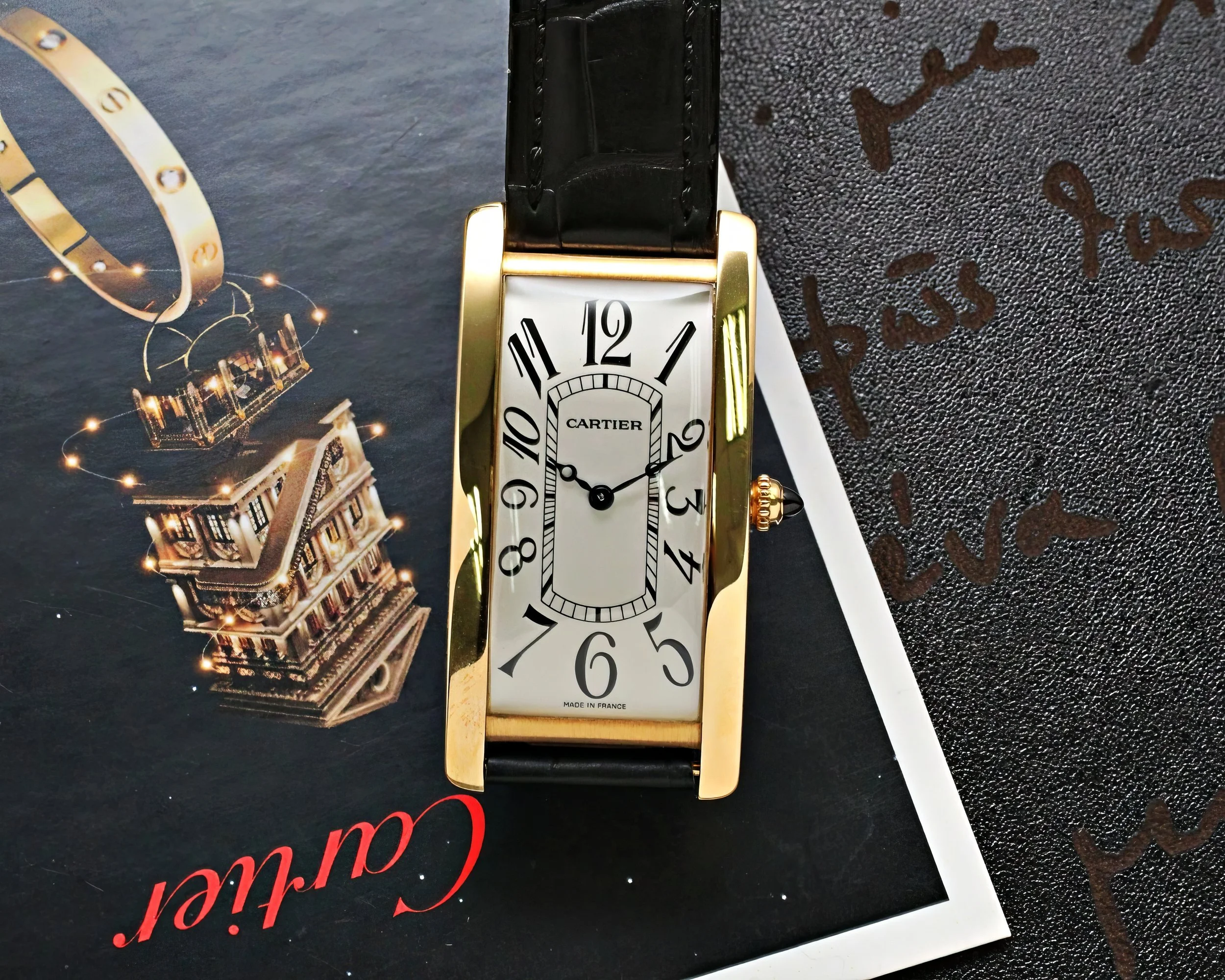 Cartier Tank Cintree Collection Privee 2718