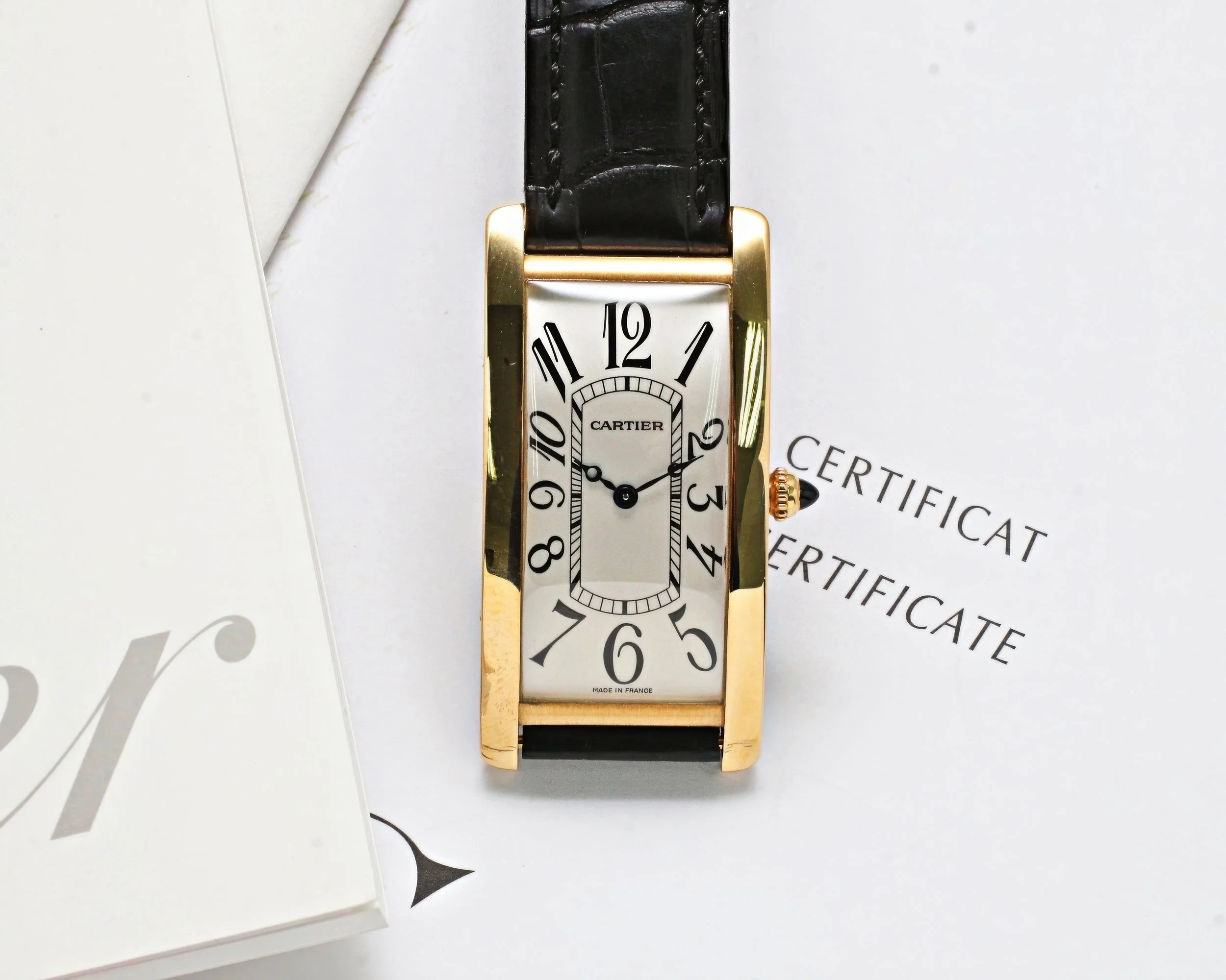 Cartier Tank Cintree Collection Privee 2718