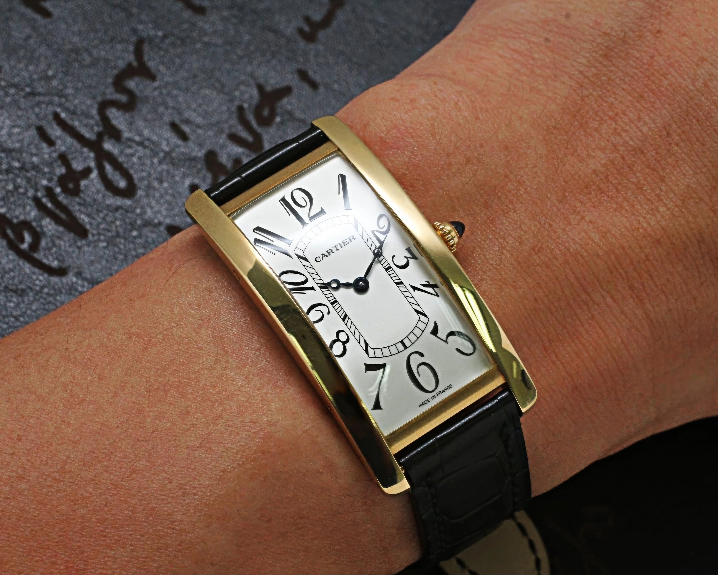 Cartier Tank Cintree Collection Privee 2718