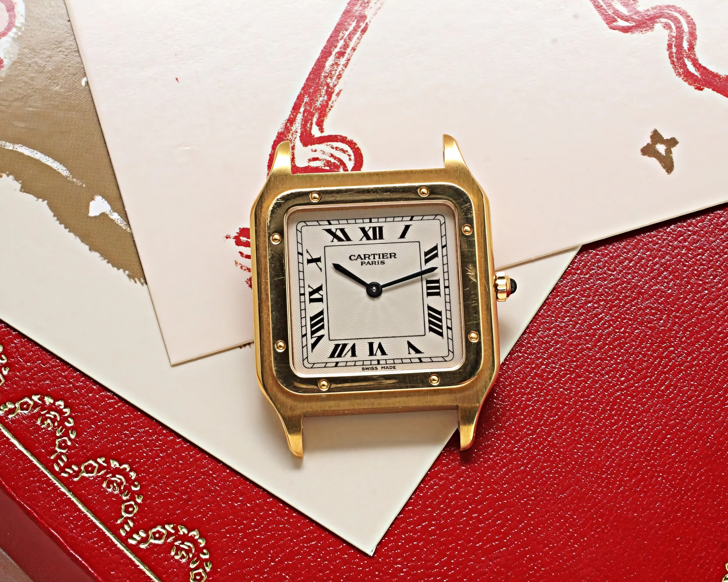 Cartier Santos Dumont Collection Privee 1576B