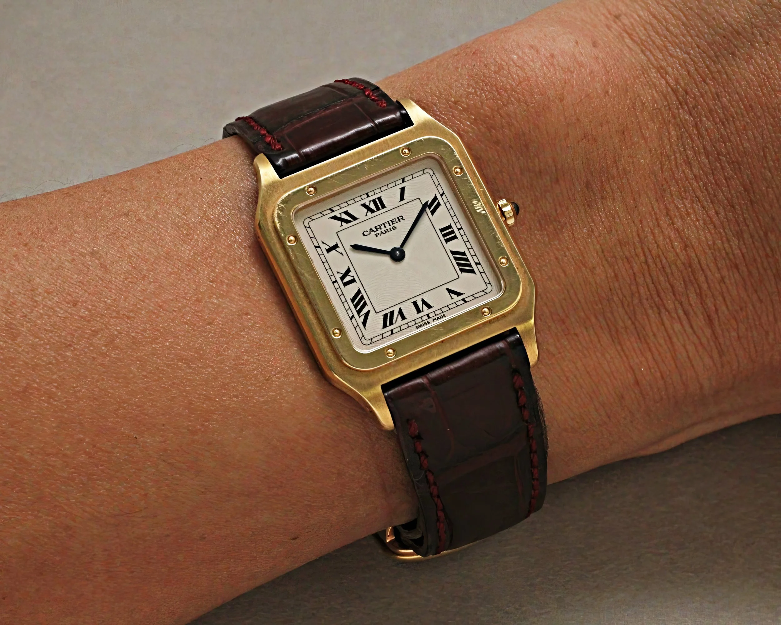 Cartier Santos Dumont Collection Privee 1576B