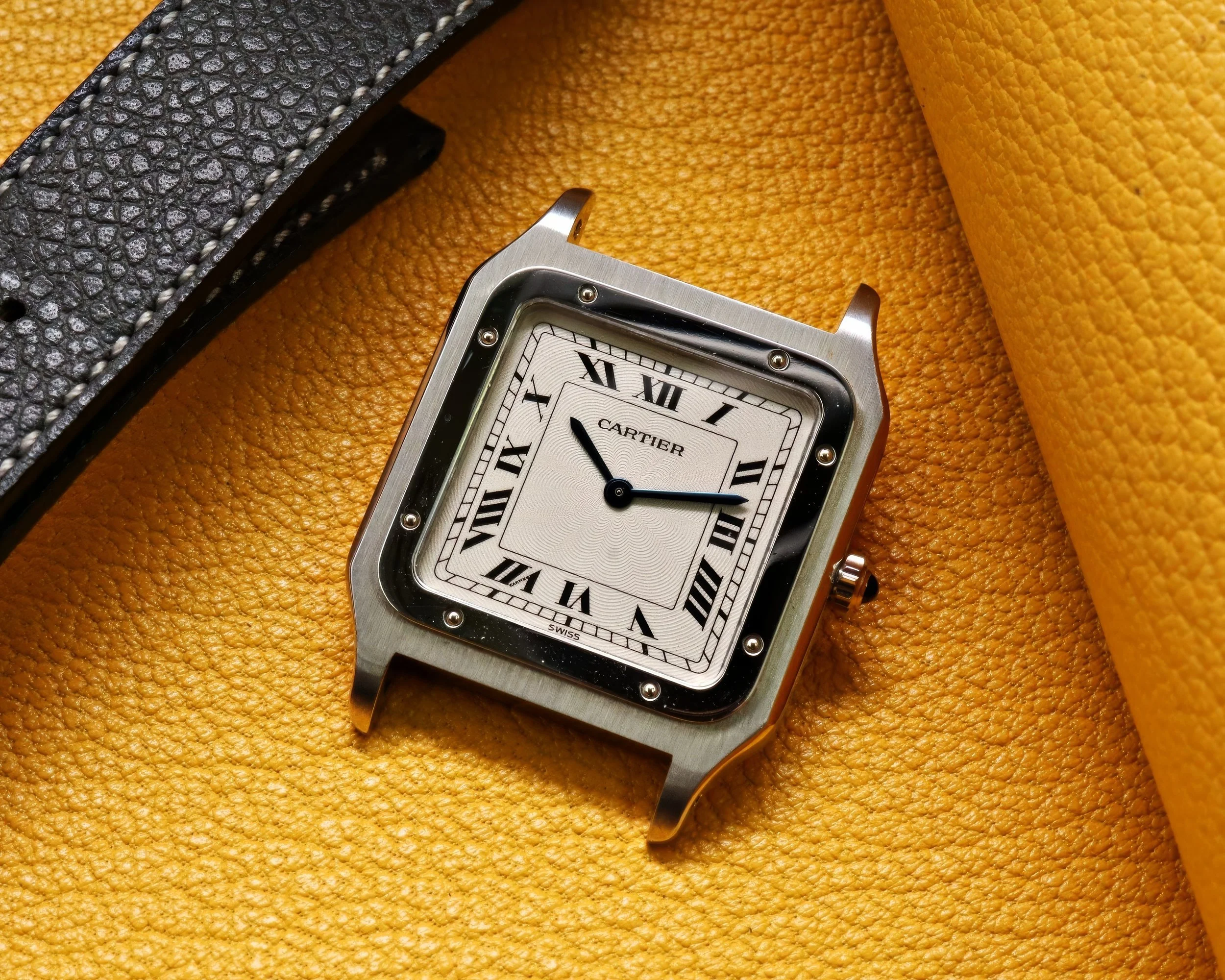 Cartier Santos Dumont Platinum 1575