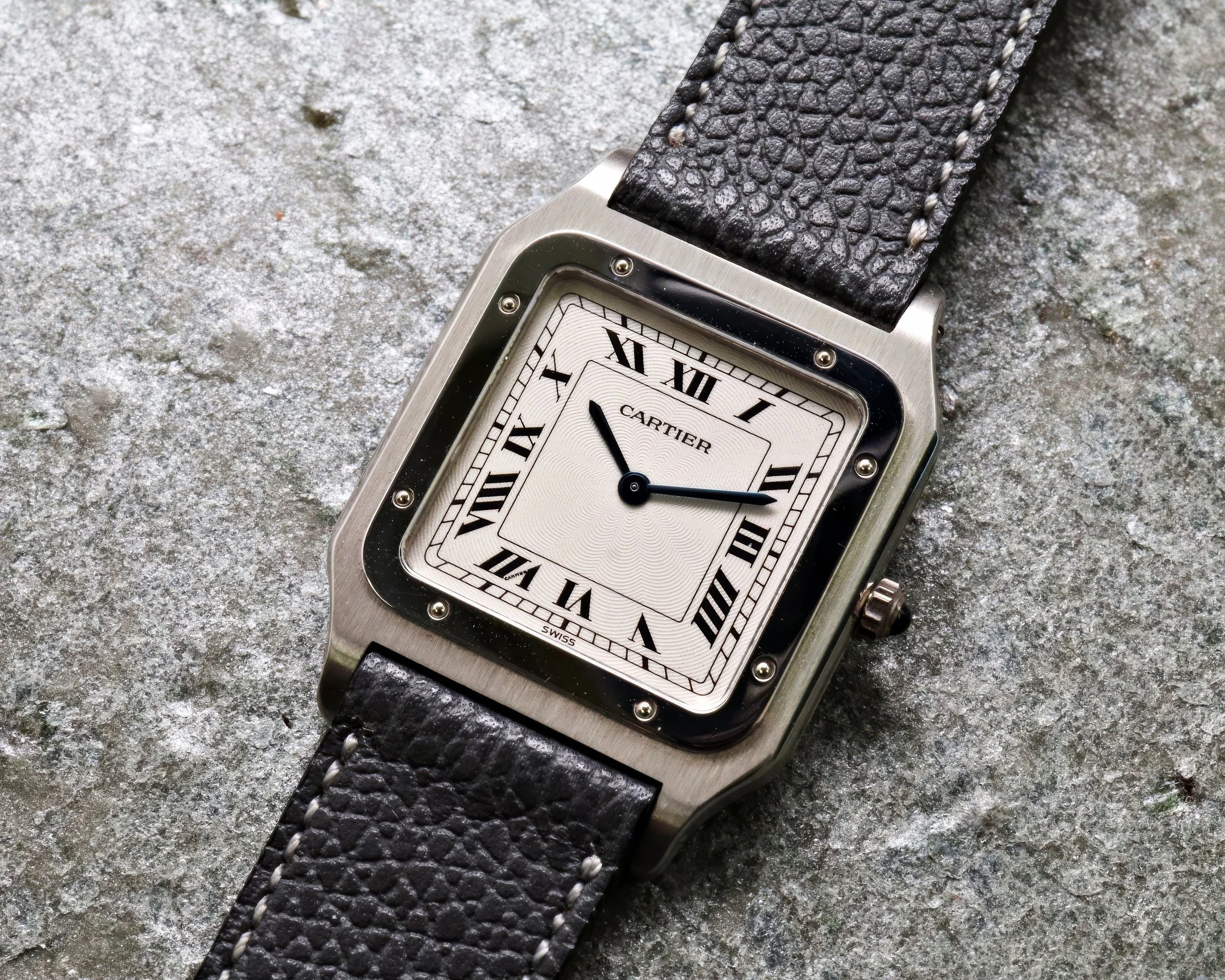 Cartier Santos Dumont Platinum 1575