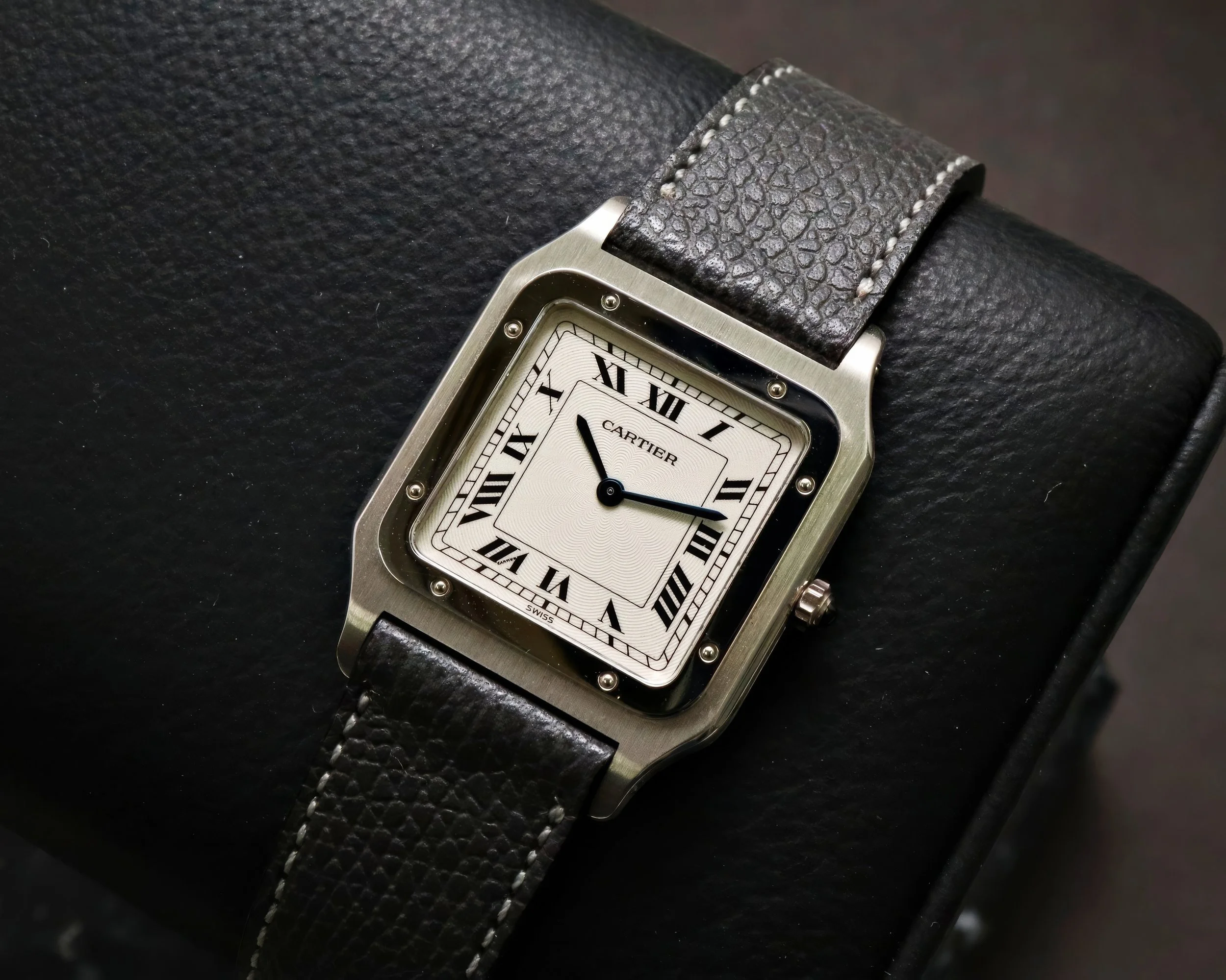 Cartier Santos Dumont Platinum 1575