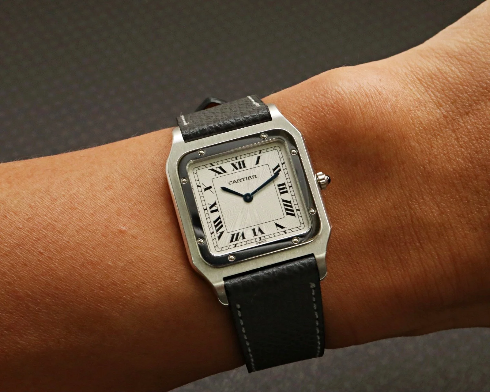 Cartier Santos Dumont Platinum 1575
