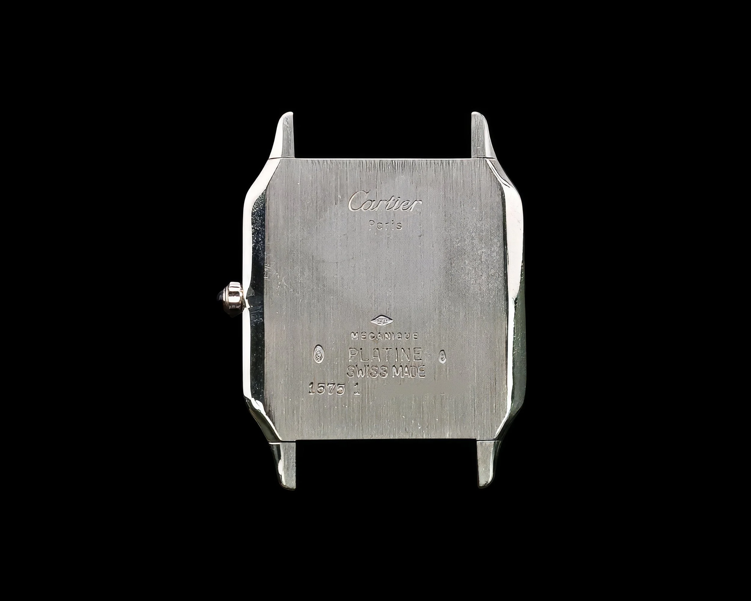 Cartier Santos Dumont Platinum 1575