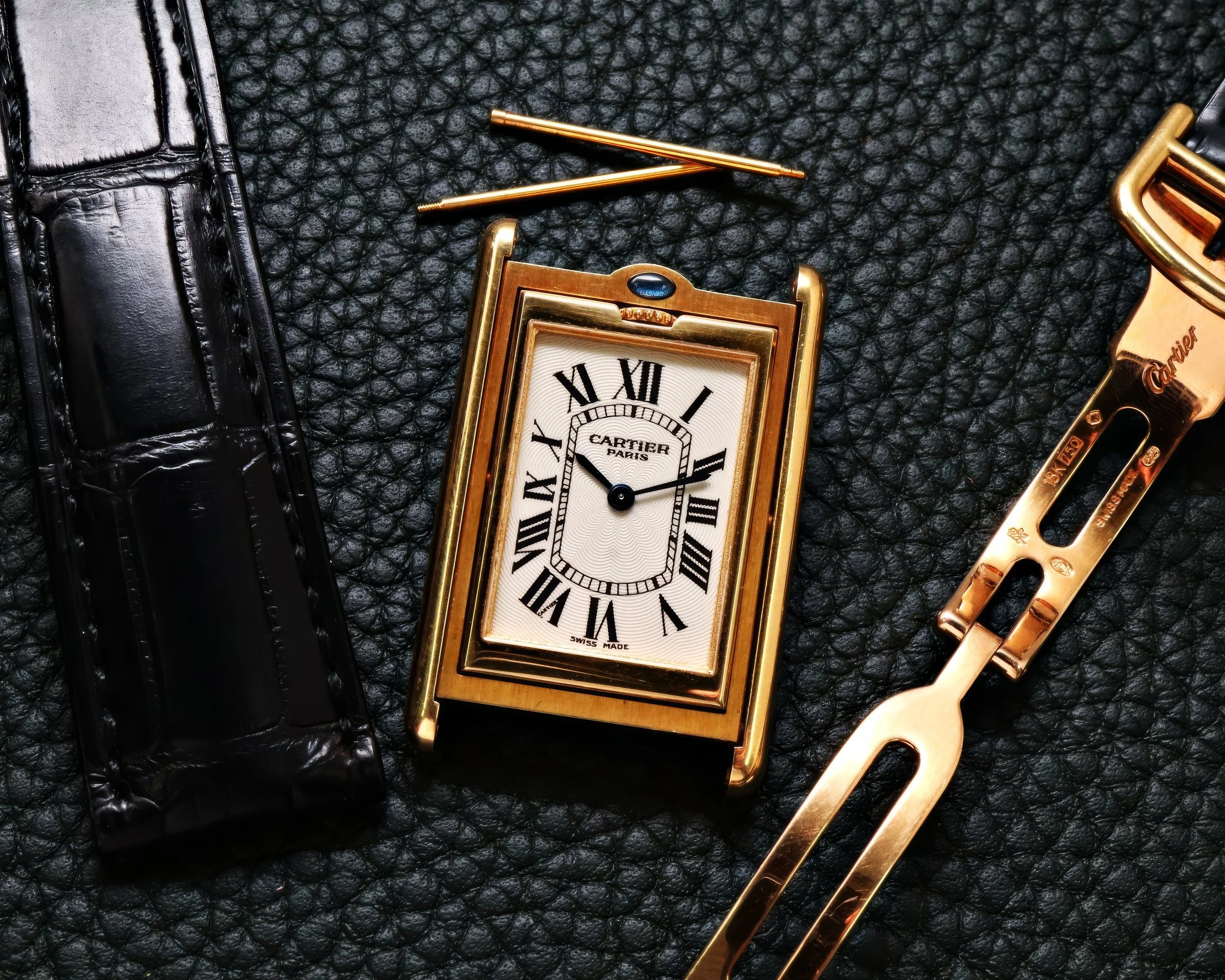 Cartier Tank Basculante Collection Privee Millennium Edition 2391