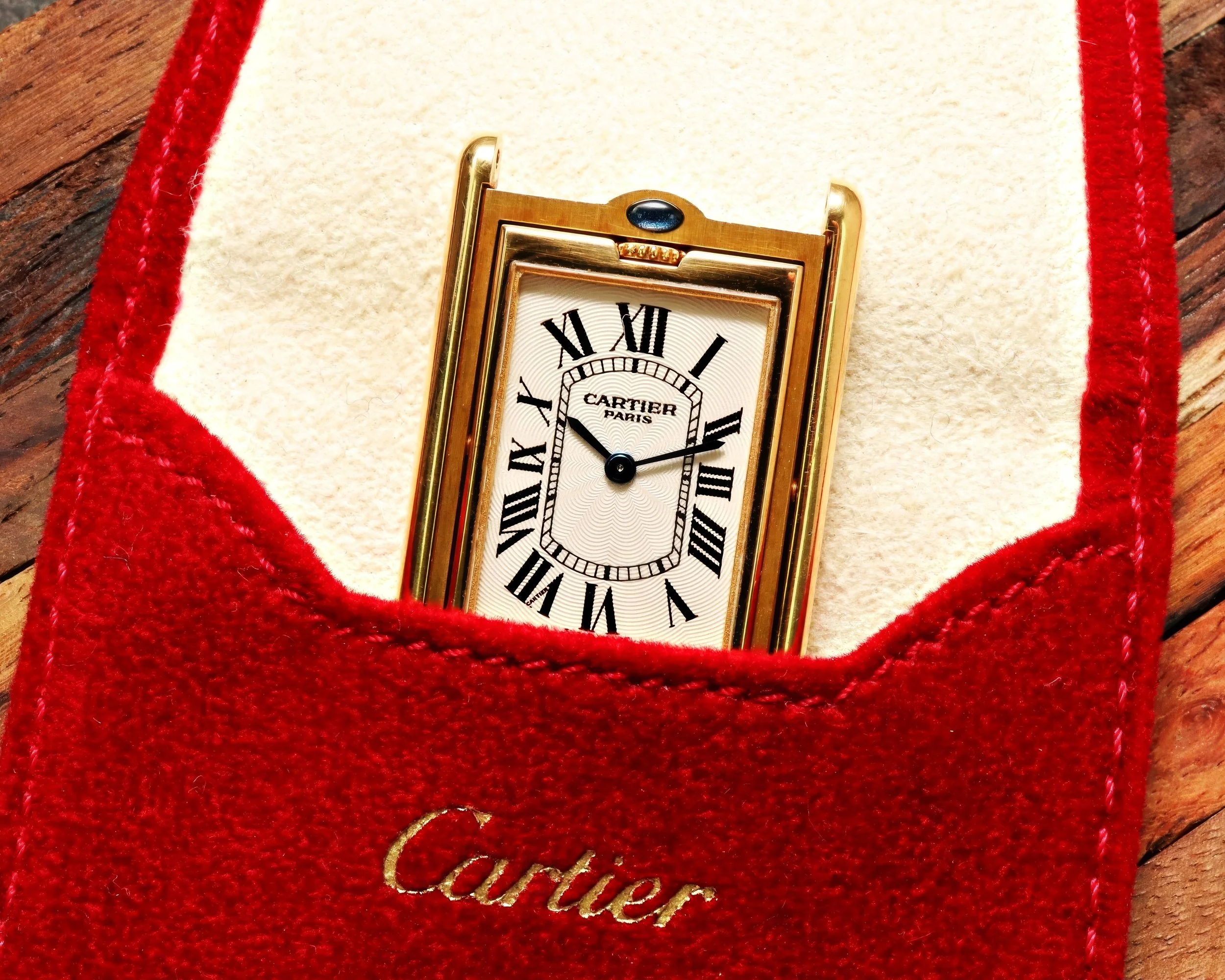 Cartier Tank Basculante Collection Privee Millennium Edition 2391