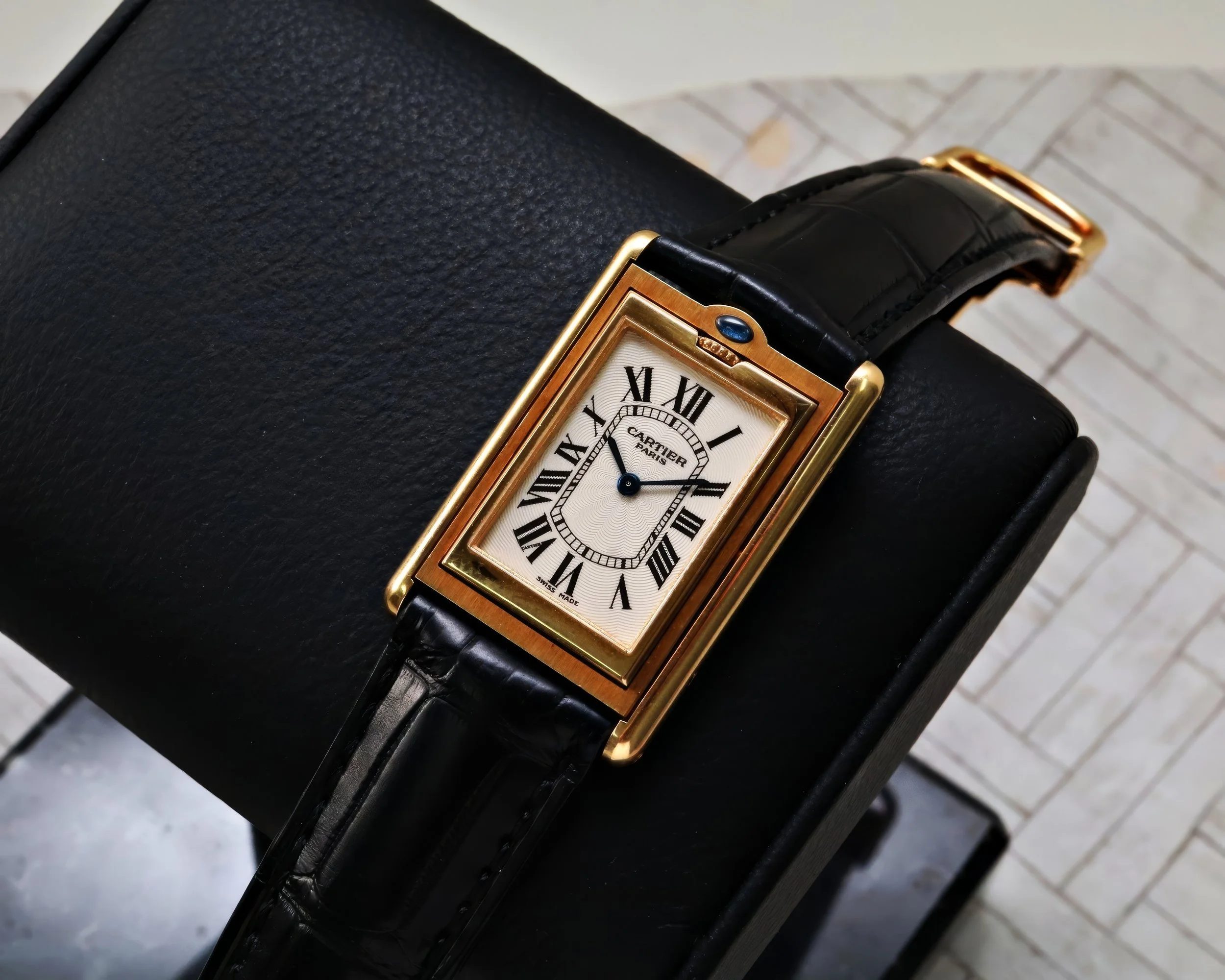 Cartier Tank Basculante Collection Privee Millennium Edition 2391