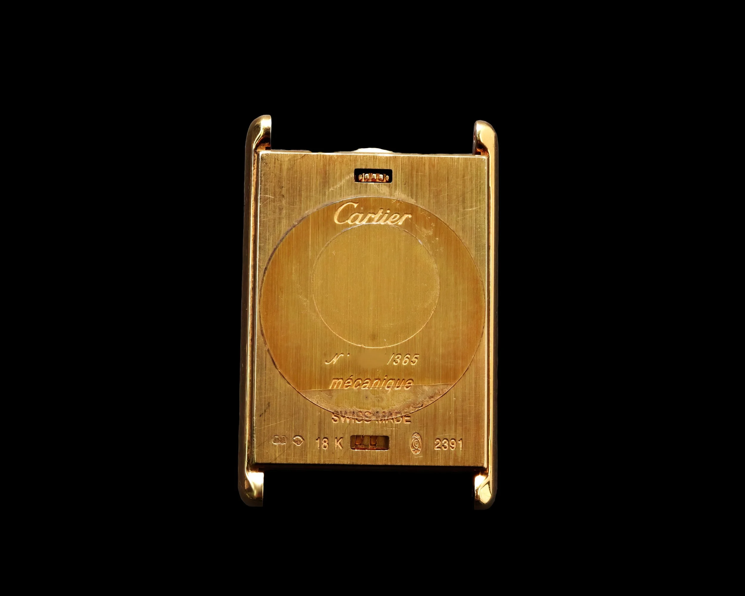 Cartier Tank Basculante Collection Privee Millennium Edition 2391