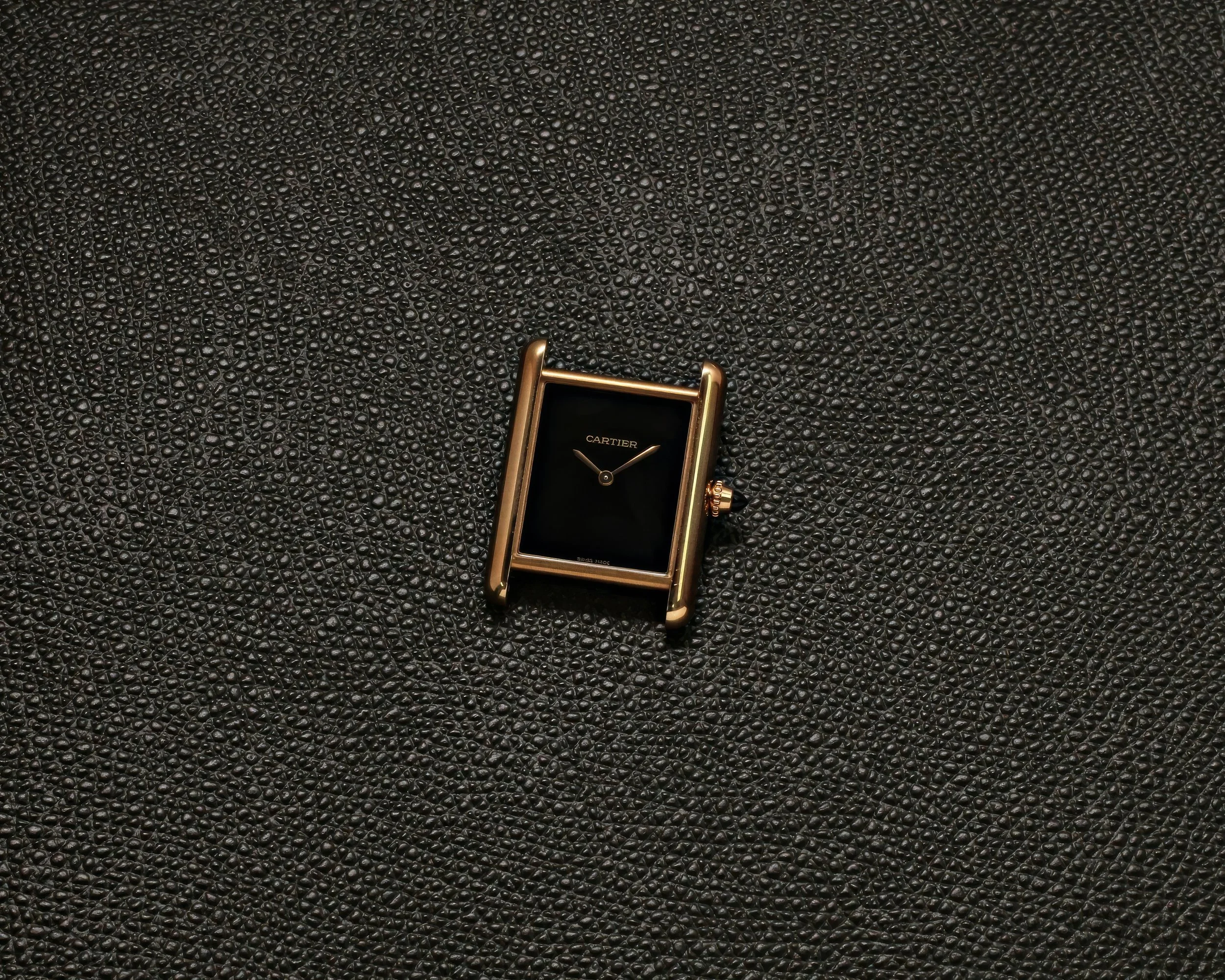 Cartier Tank LC Black Lacquer WGTA0091