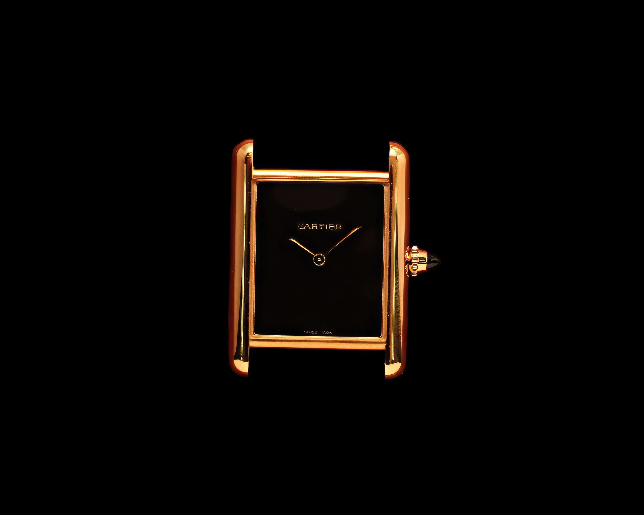 Cartier Tank LC Black Lacquer WGTA0091