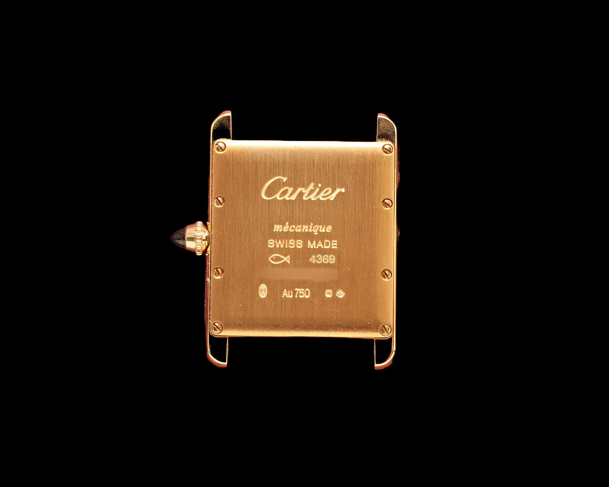 Cartier Tank LC Black Lacquer WGTA0091