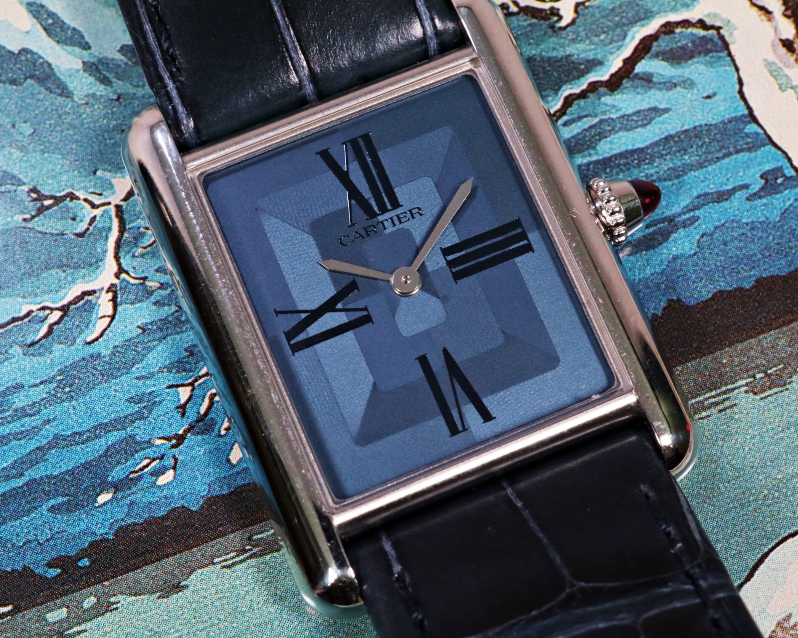 Cartier Tank Louis Platinum Europe Edition WGTA0121