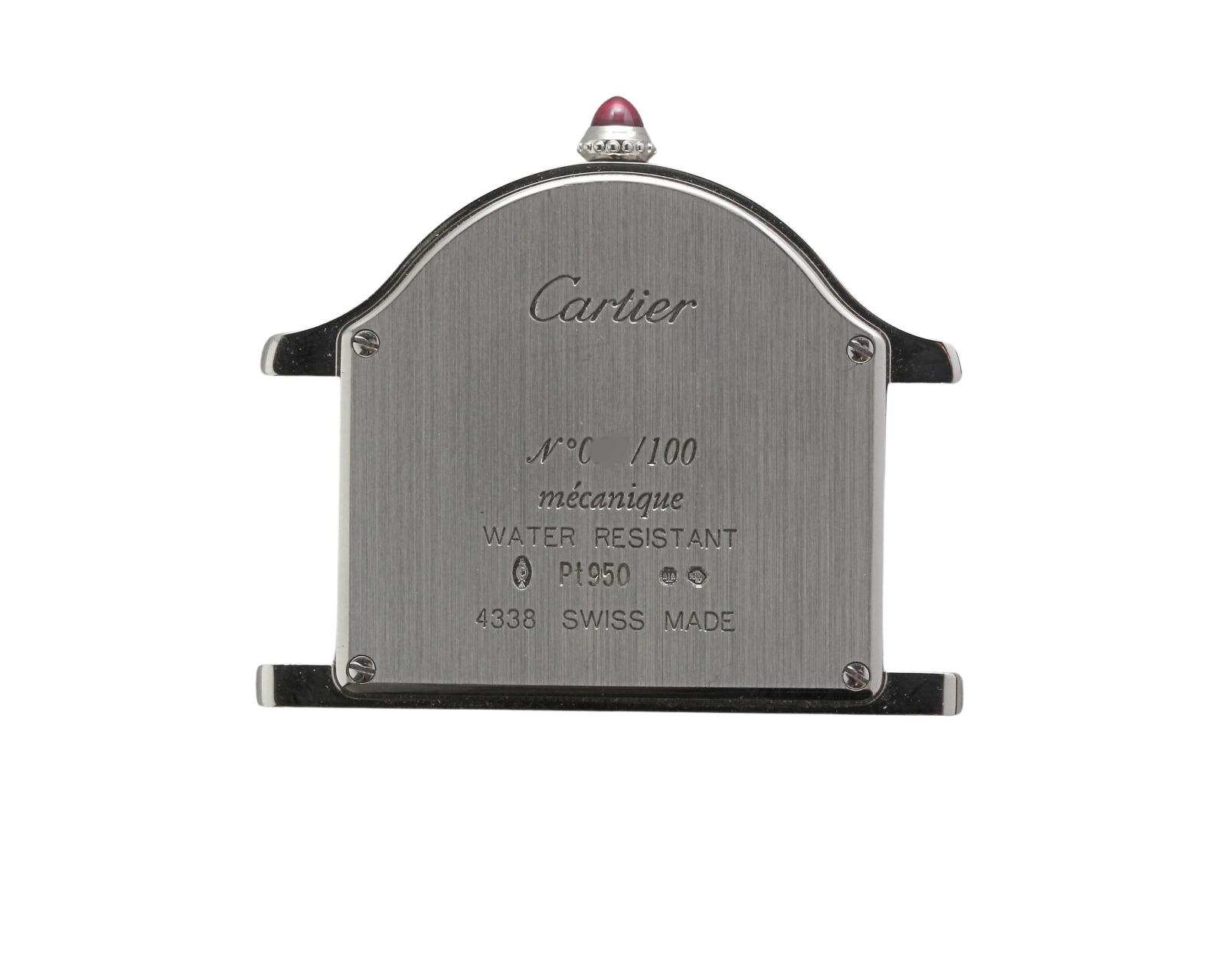 Cloche de Cartier Platinum WGCC0004