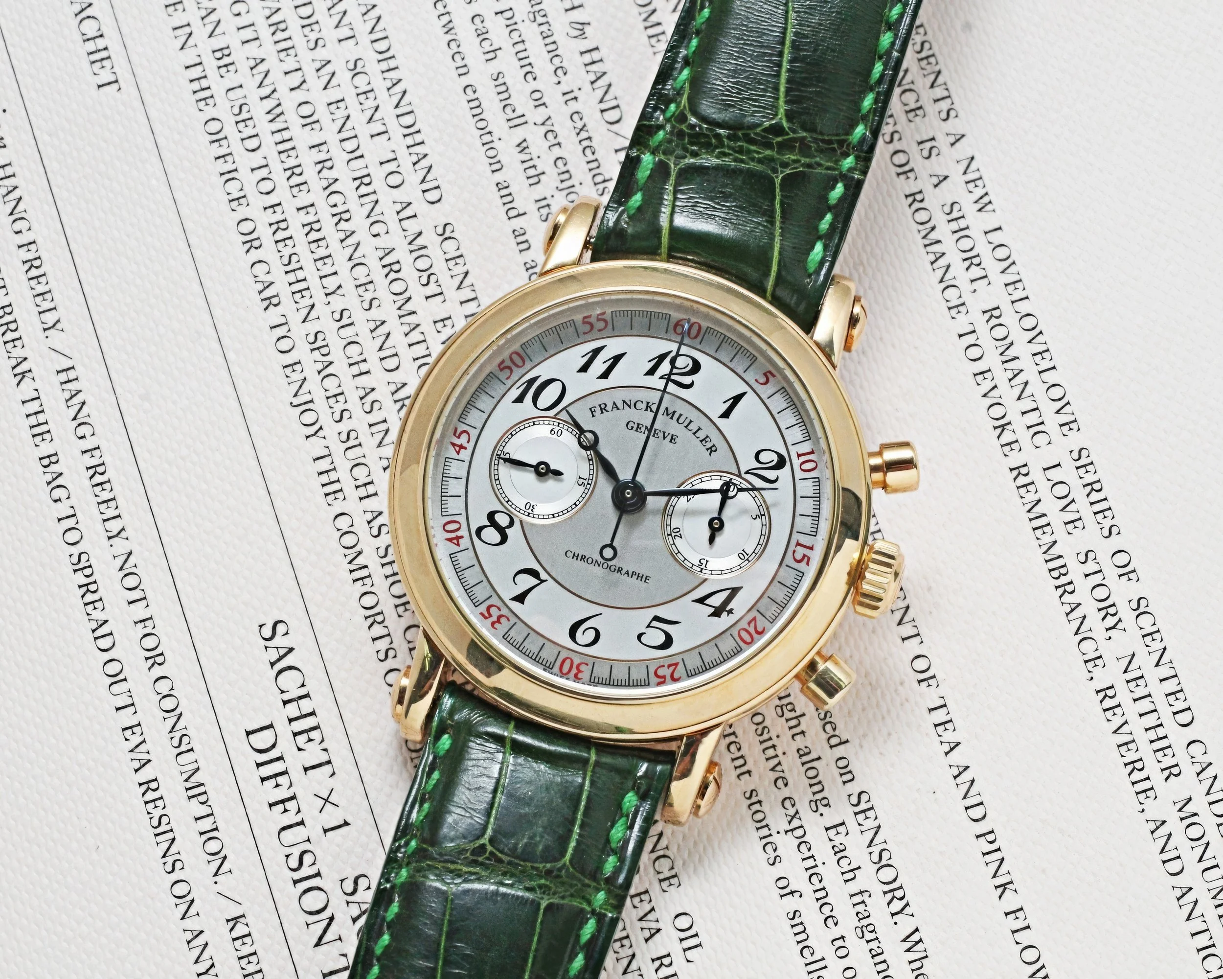 Franck Muller Lemania Double Face Chronograph 2870 NA DF