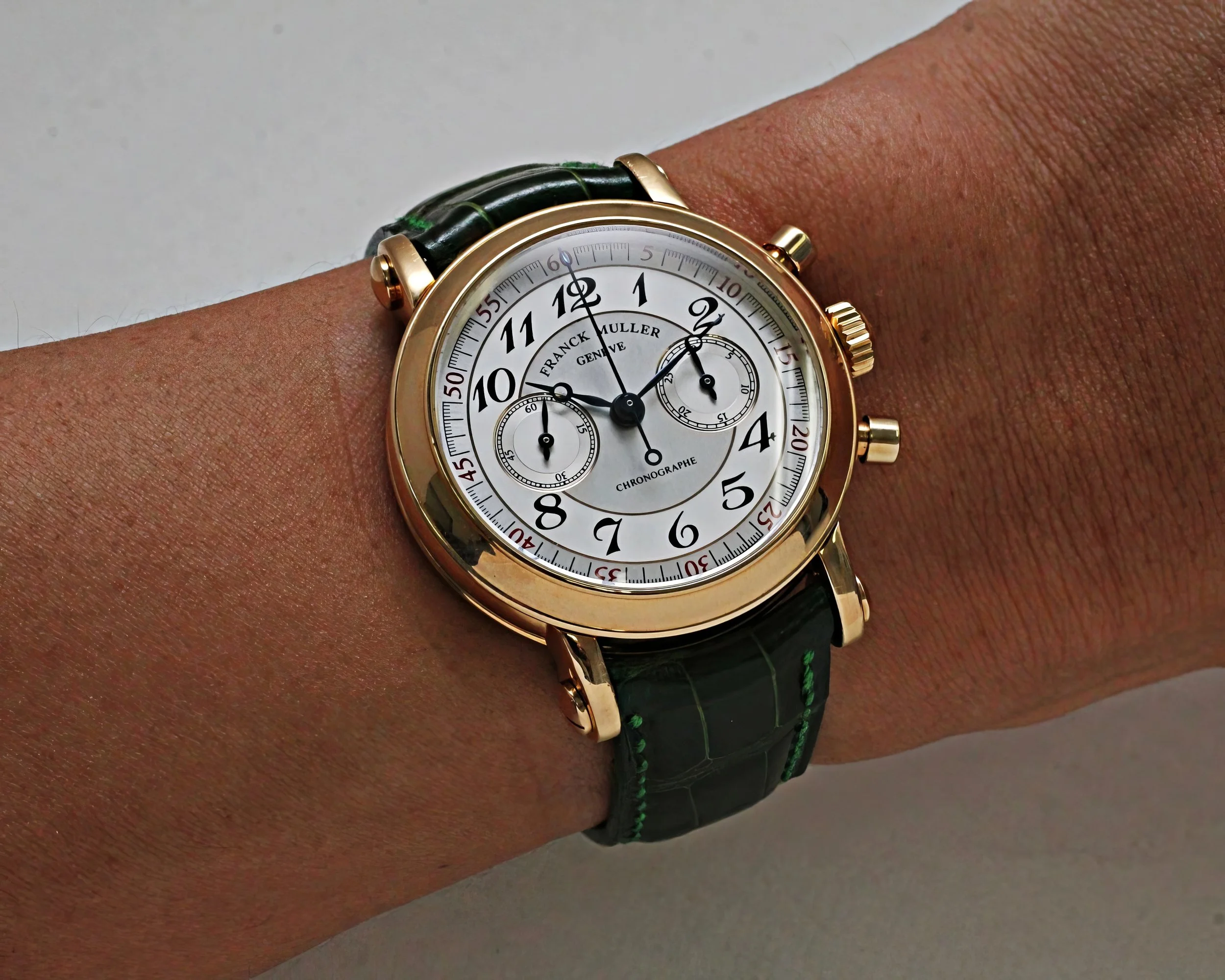 Franck Muller Lemania Double Face Chronograph 2870 NA DF