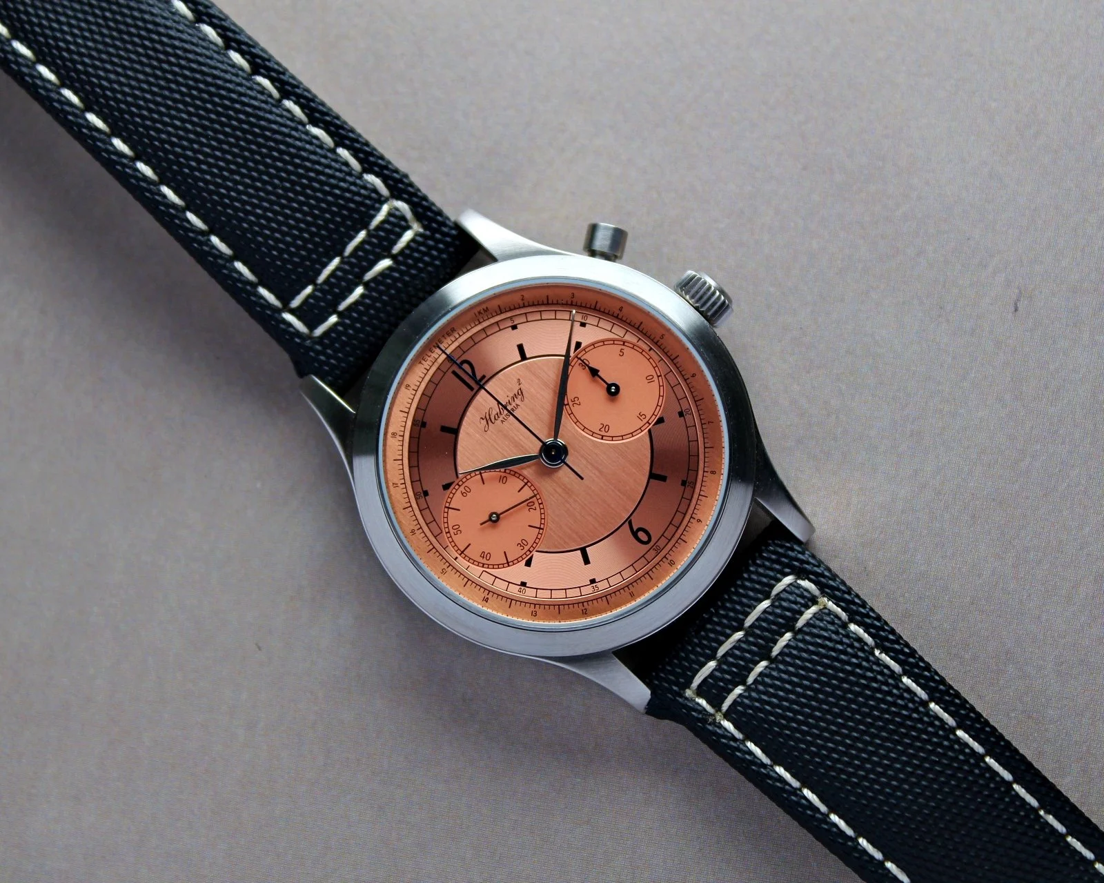 Habring² x Monochrome Montre de Souscription Monopusher