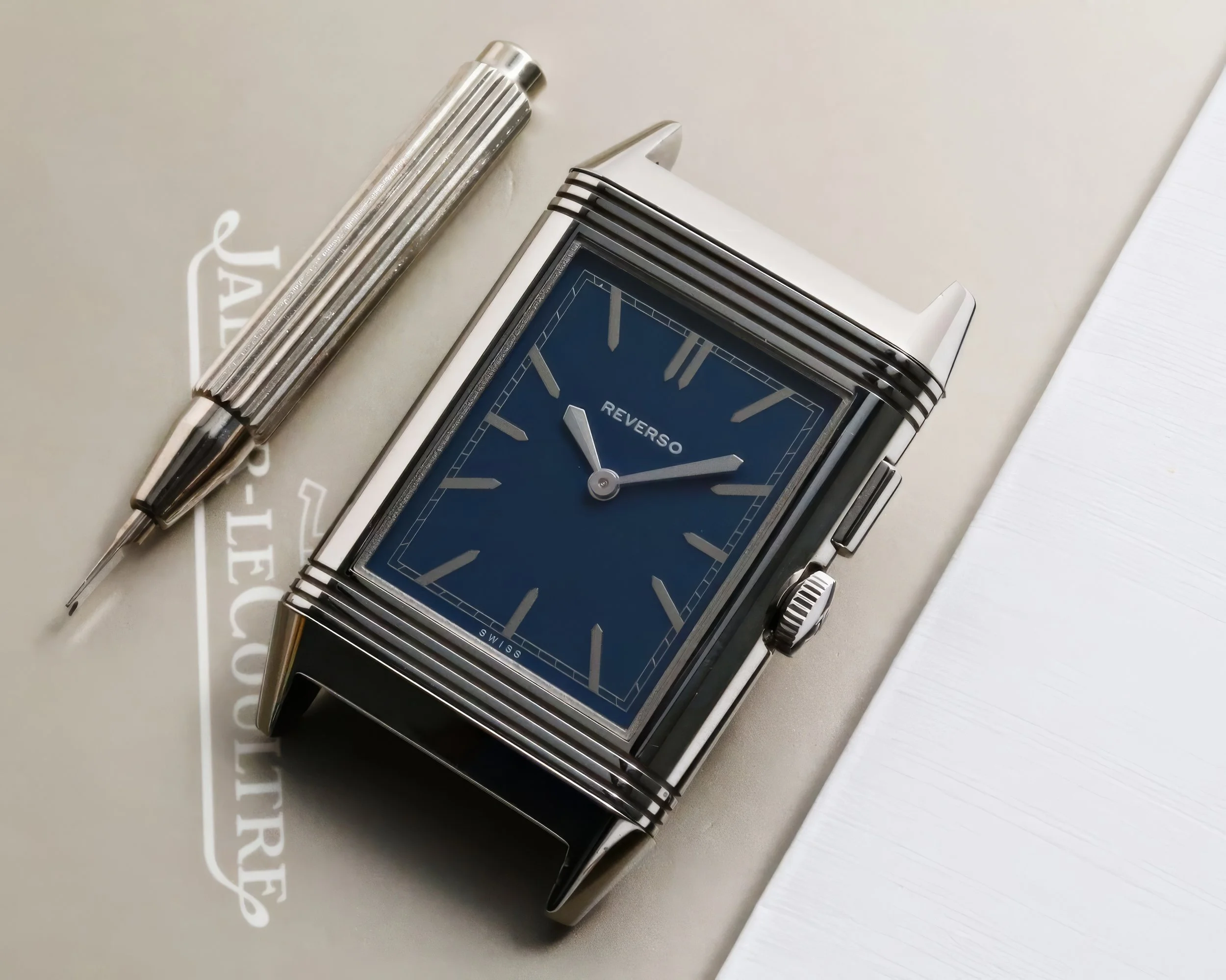 Jaeger-LeCoultre Reverso Duoface Blue Boutique Edition 278.8.54