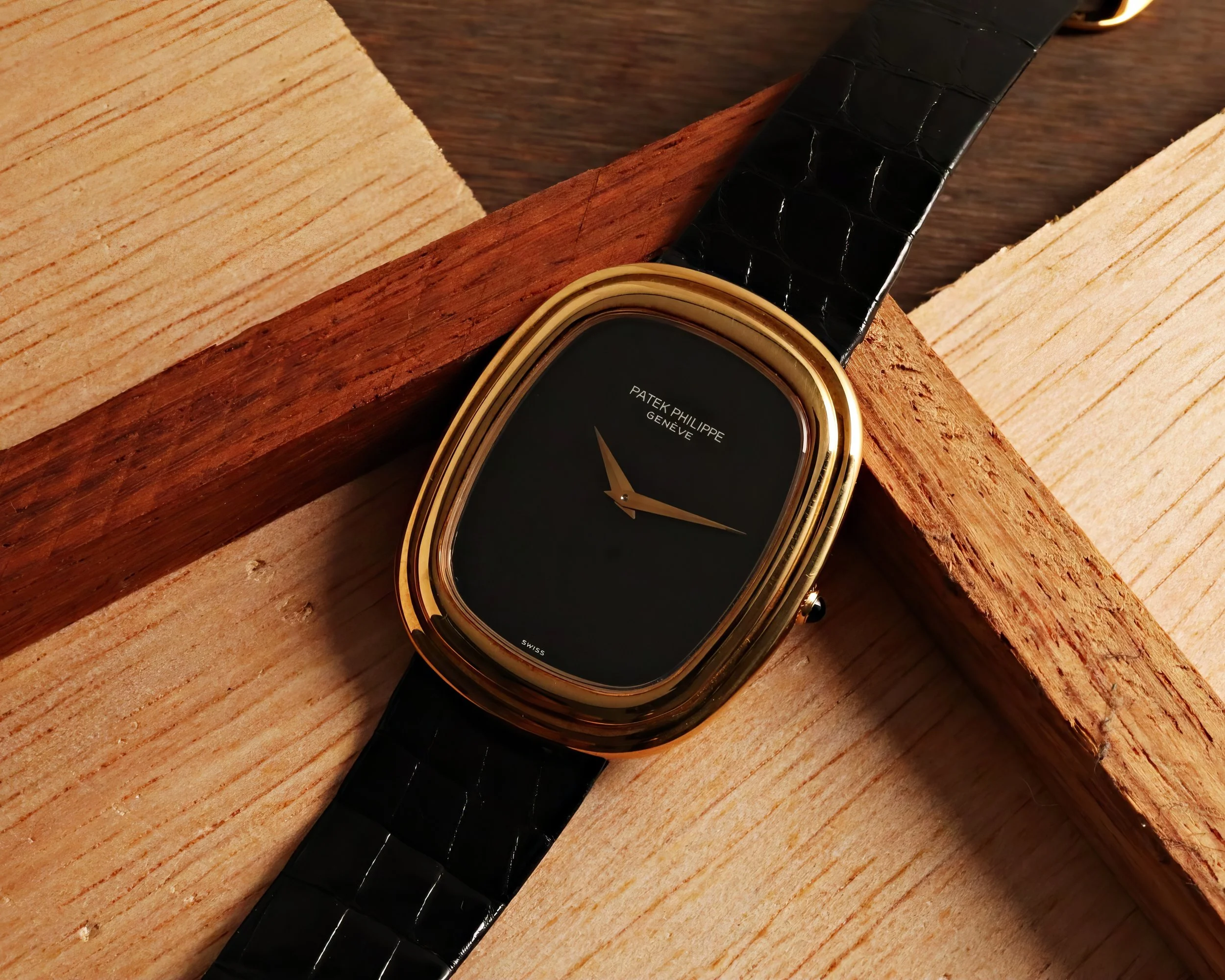 Patek Philippe Jumbo Ellipse 3730 Onyx