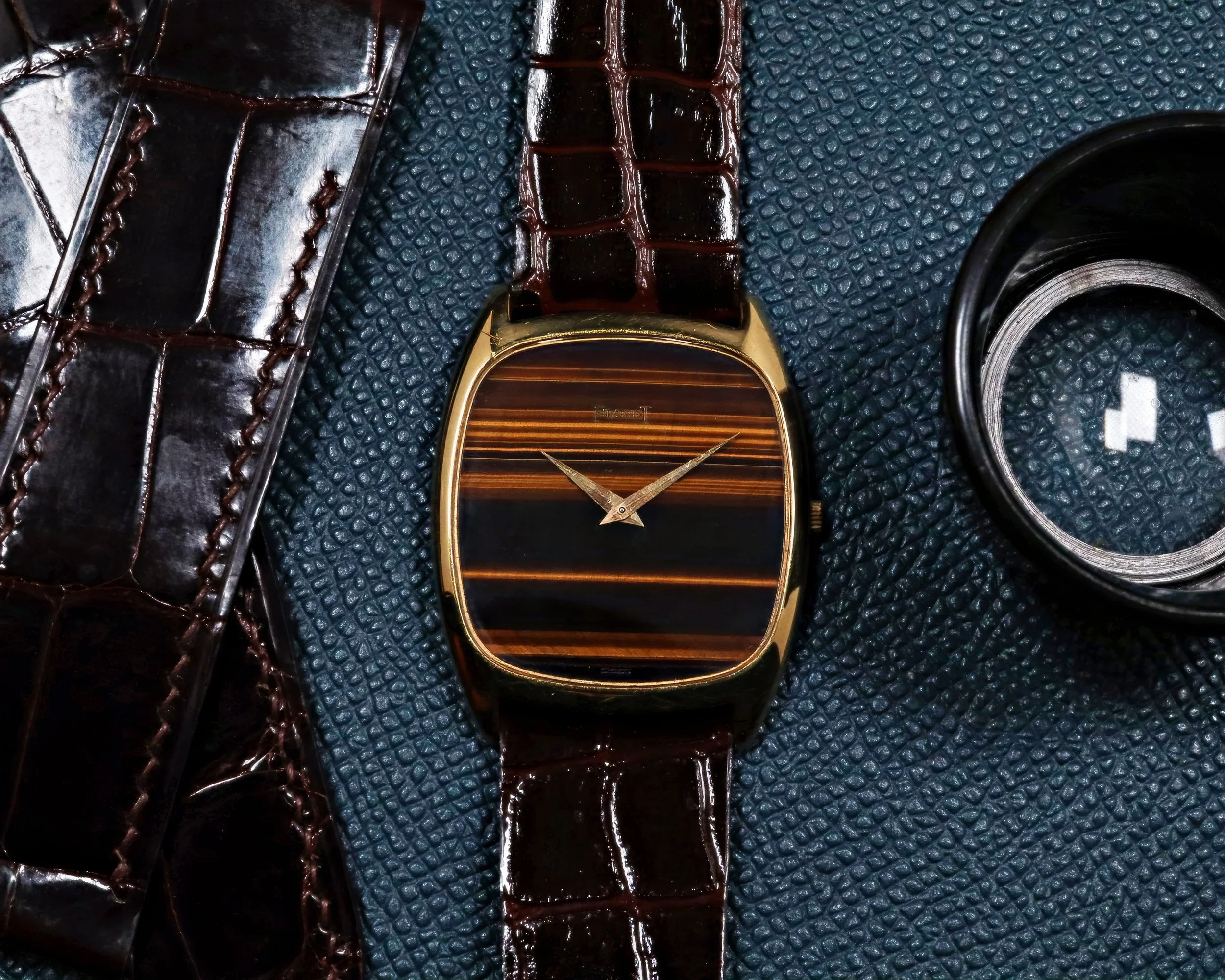 Piaget Black Tie Emperador Tiger's Eye 9591