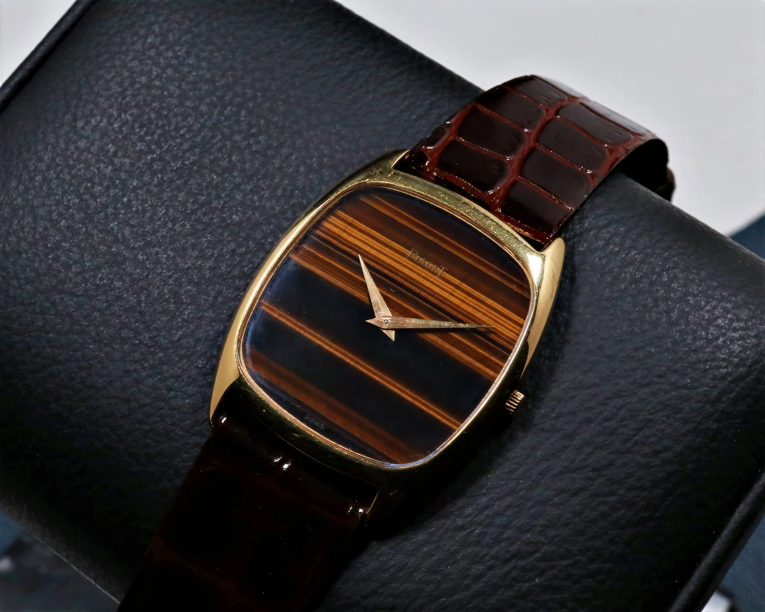 Piaget Black Tie Emperador Tiger's Eye 9591