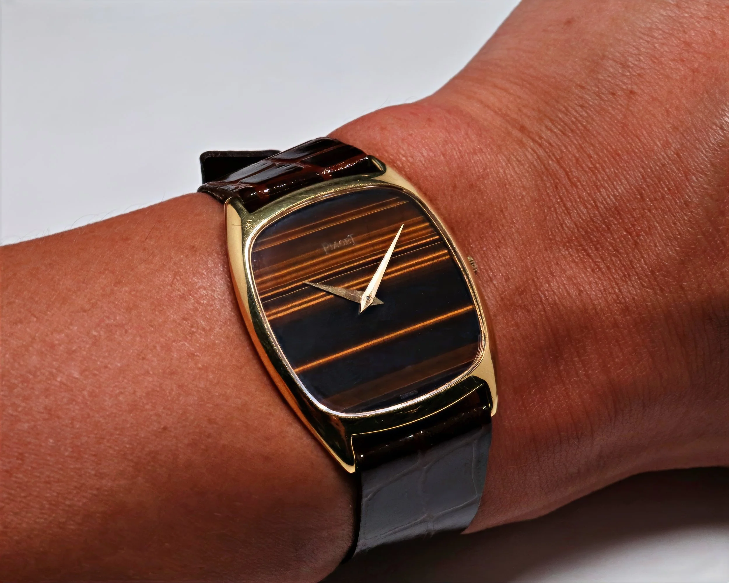 Piaget Black Tie Emperador Tiger's Eye 9591