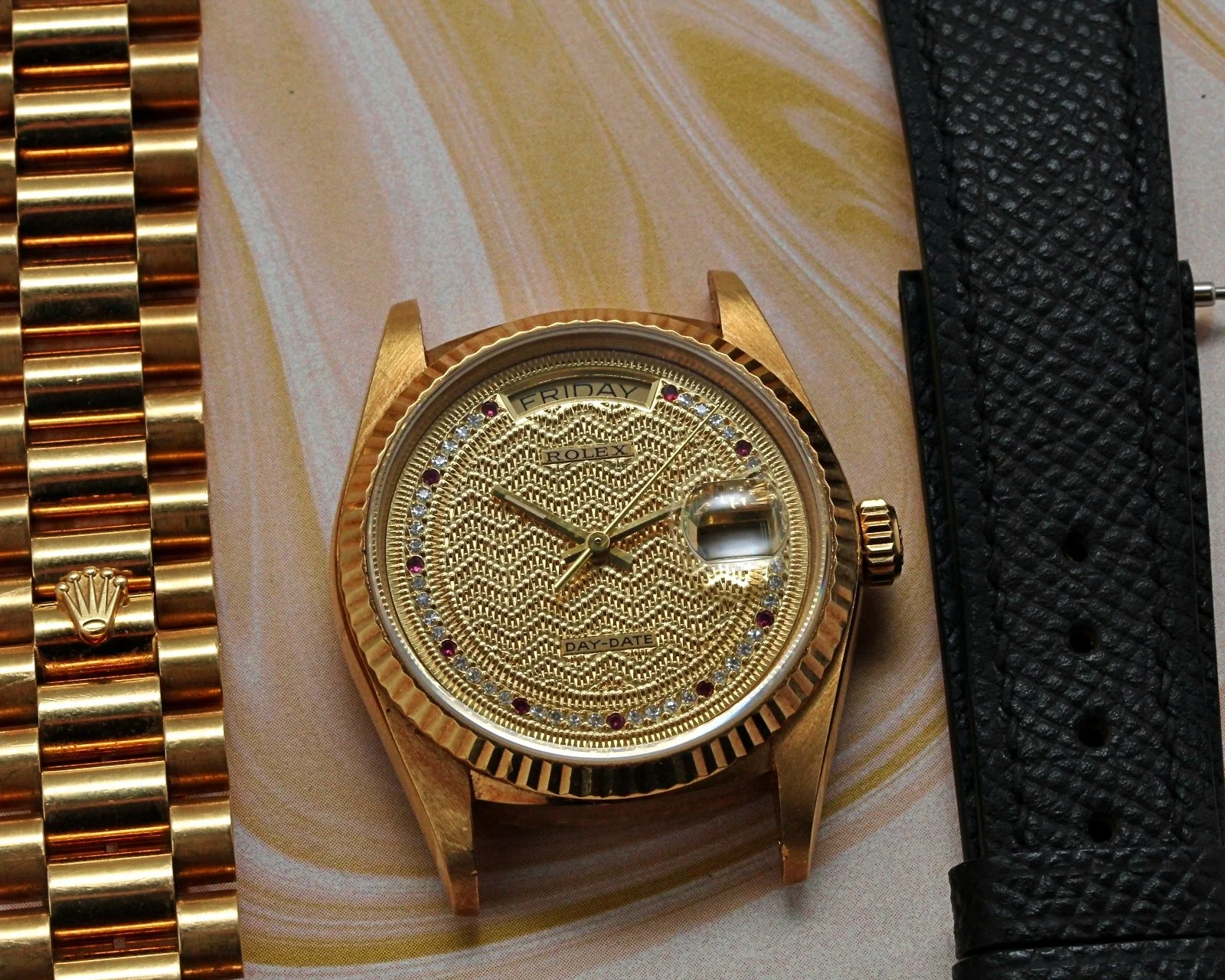 Rolex Day-Date 18038 "Ruby Missoni"