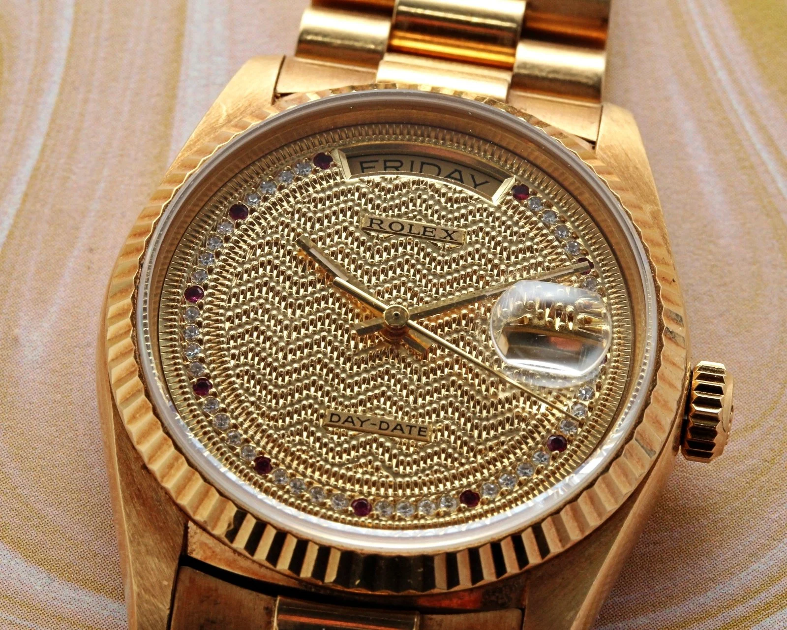 Rolex Day-Date 18038 "Ruby Missoni"