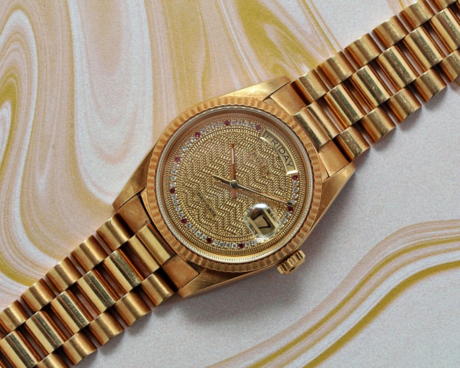 Rolex Day-Date 18038 "Ruby Missoni"