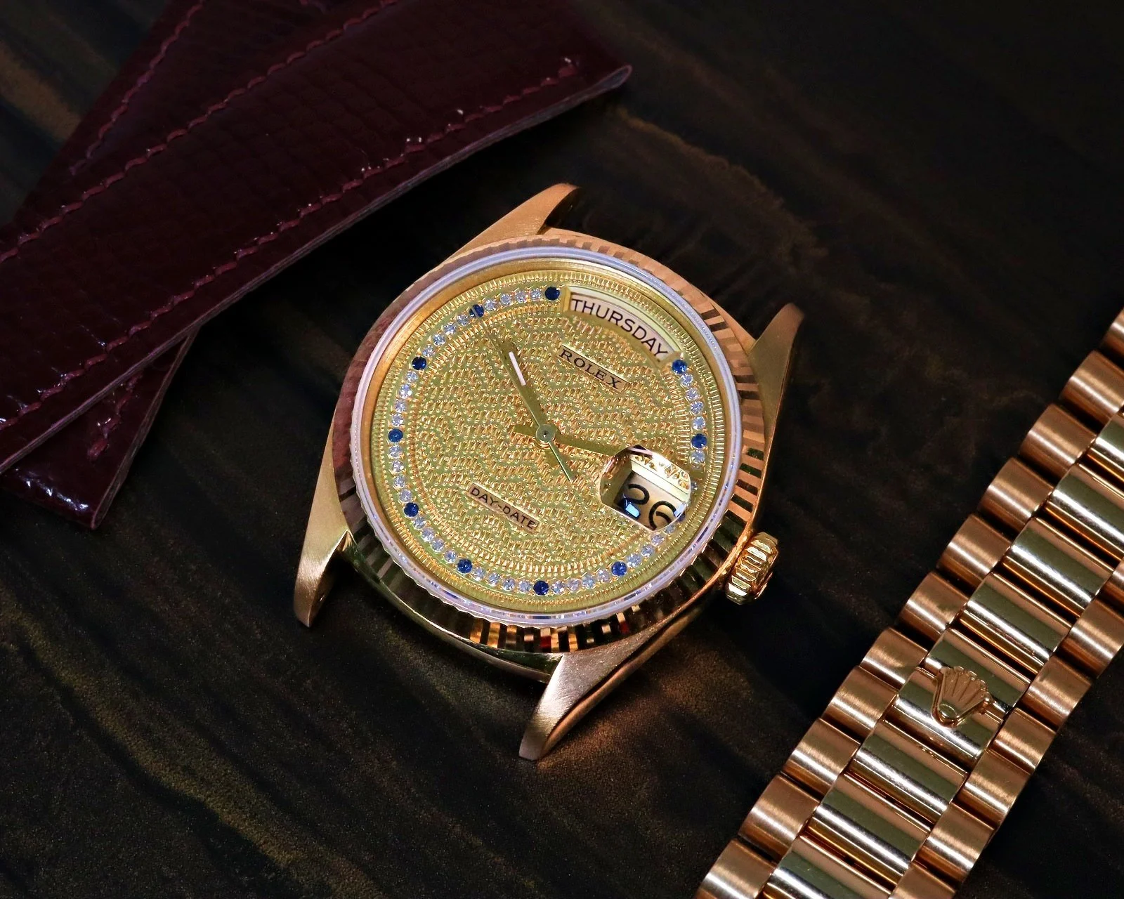 Rolex Day-Date 18038 "Sapphire Missoni"