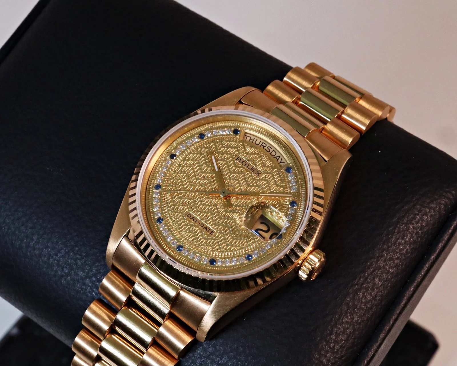 Rolex Day-Date 18038 "Sapphire Missoni"