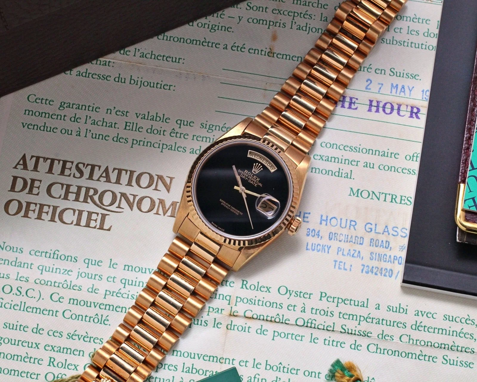 Rolex Day-Date 18238 Onyx