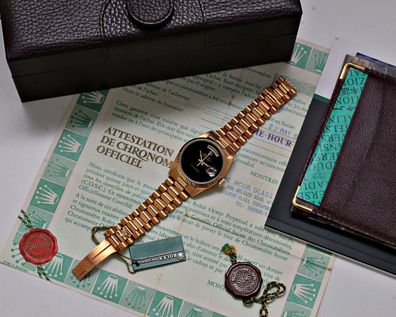 Rolex Day-Date 18238 Onyx