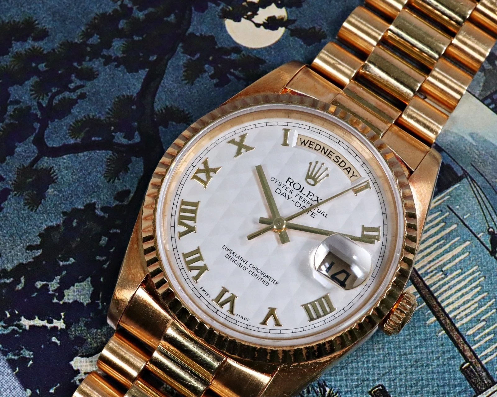 Rolex Day-Date 18238 Pyramid Dial