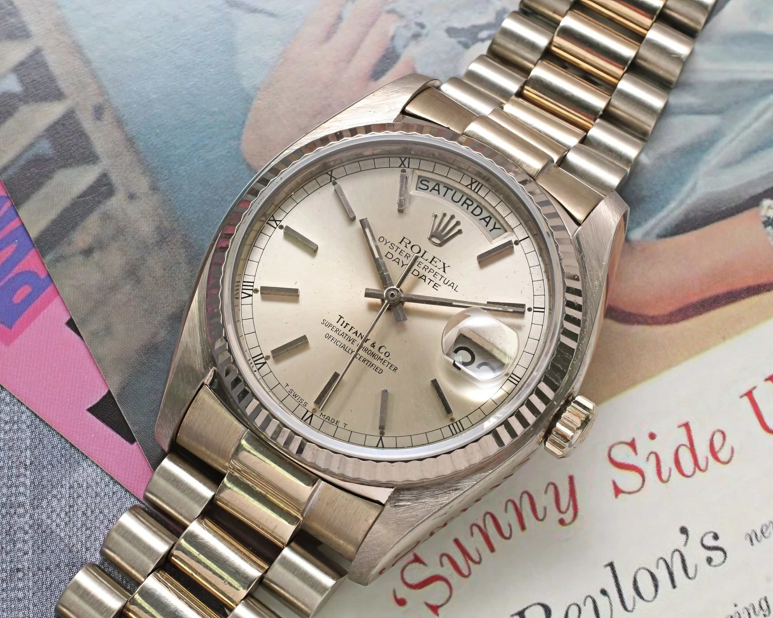 Rolex Day-Date Tiffany & Co 18039