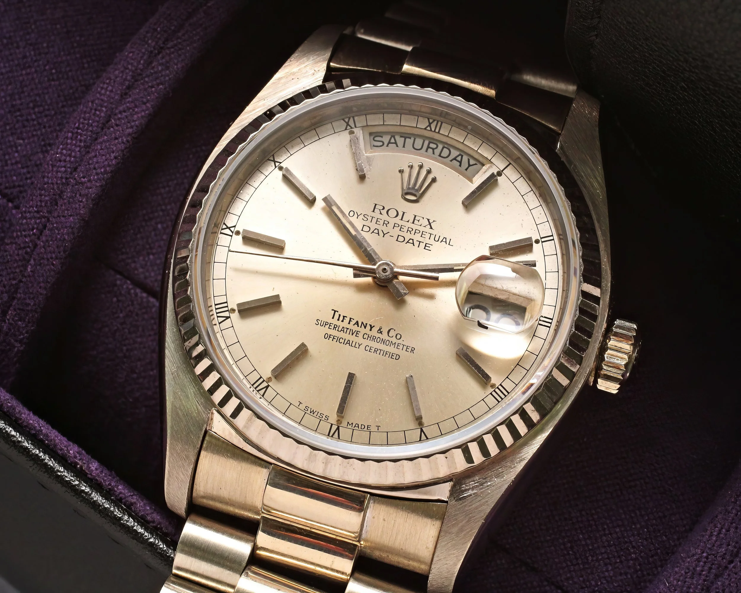 Rolex Day-Date Tiffany & Co 18039