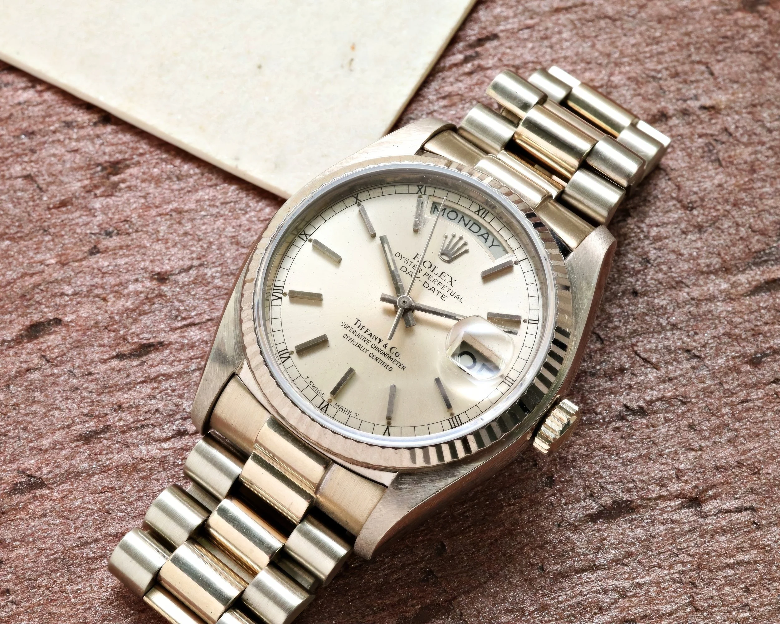 Rolex Day-Date Tiffany & Co 18039