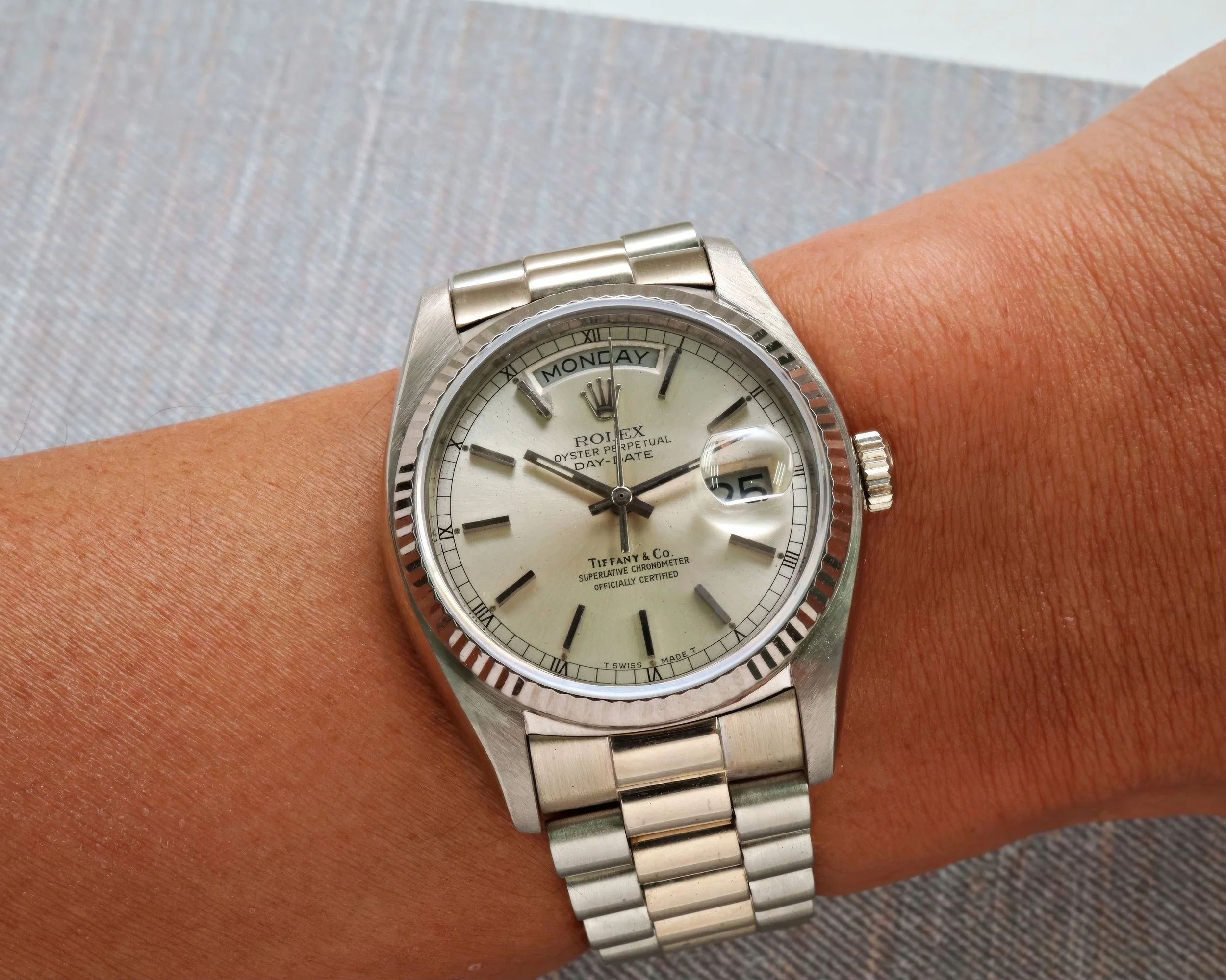 Rolex Day-Date Tiffany & Co 18039